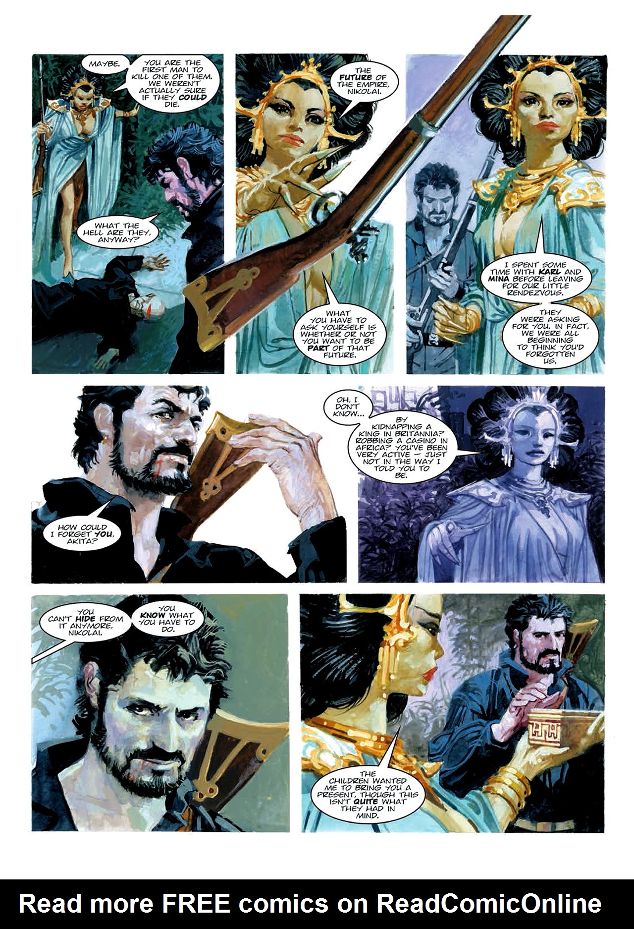 Read online Nikolai Dante comic -  Issue # TPB 7 - 60