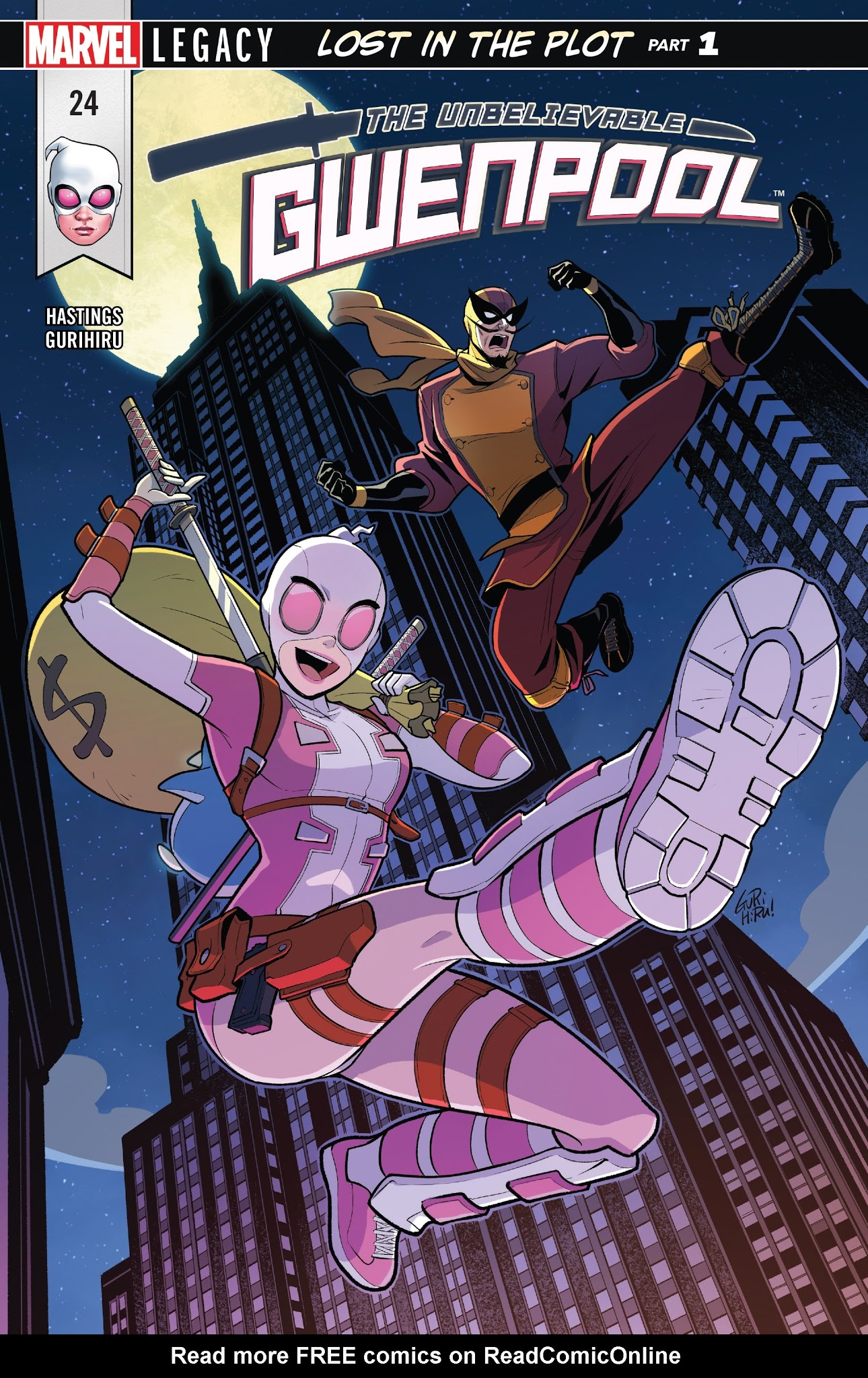 Read online The Unbelievable Gwenpool comic -  Issue #24 - 1