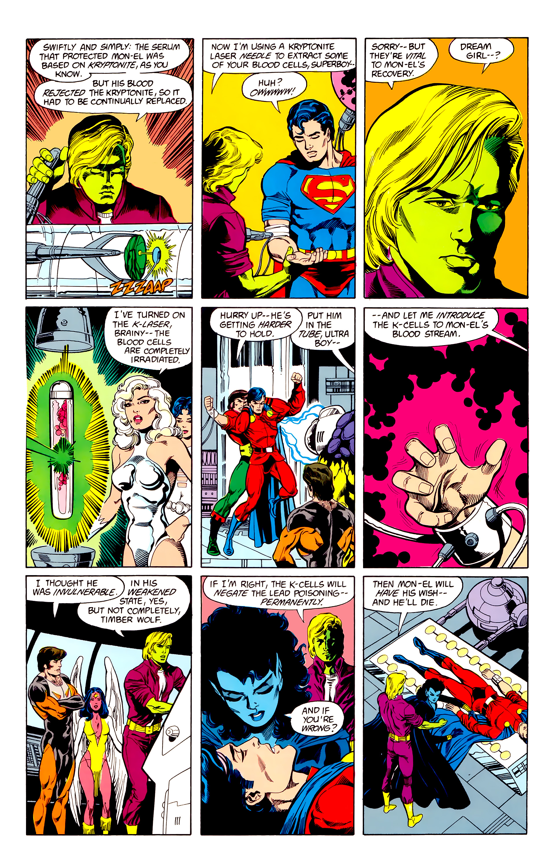 Read online Legion of Super-Heroes (1984) comic -  Issue #23 - 29