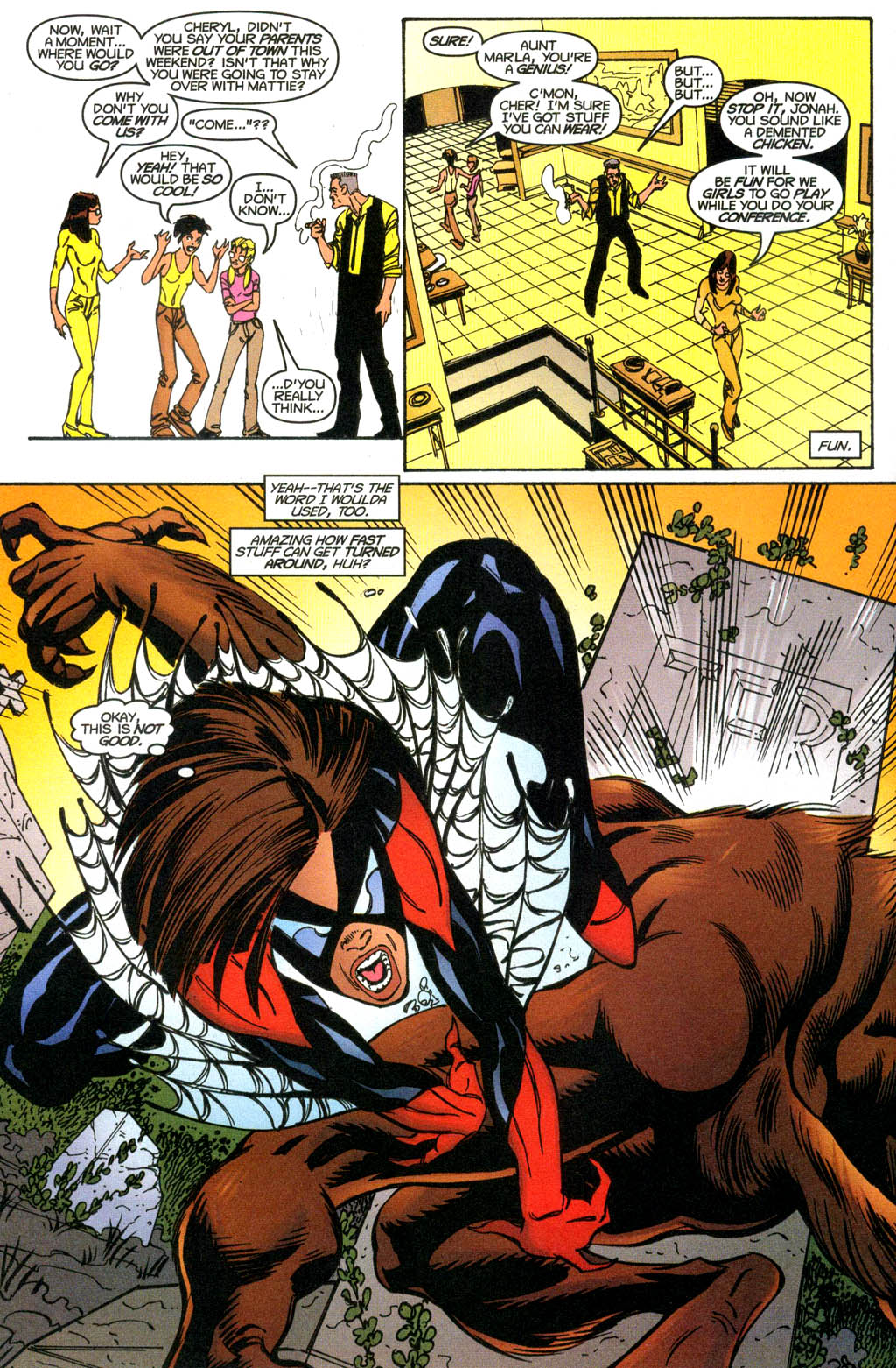 Read online Spider-Woman (1999) comic -  Issue #12 - 6