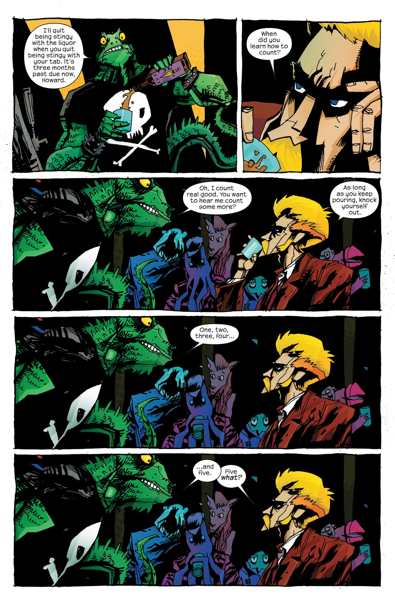 Read online Howard the Human comic -  Issue # Full - 5