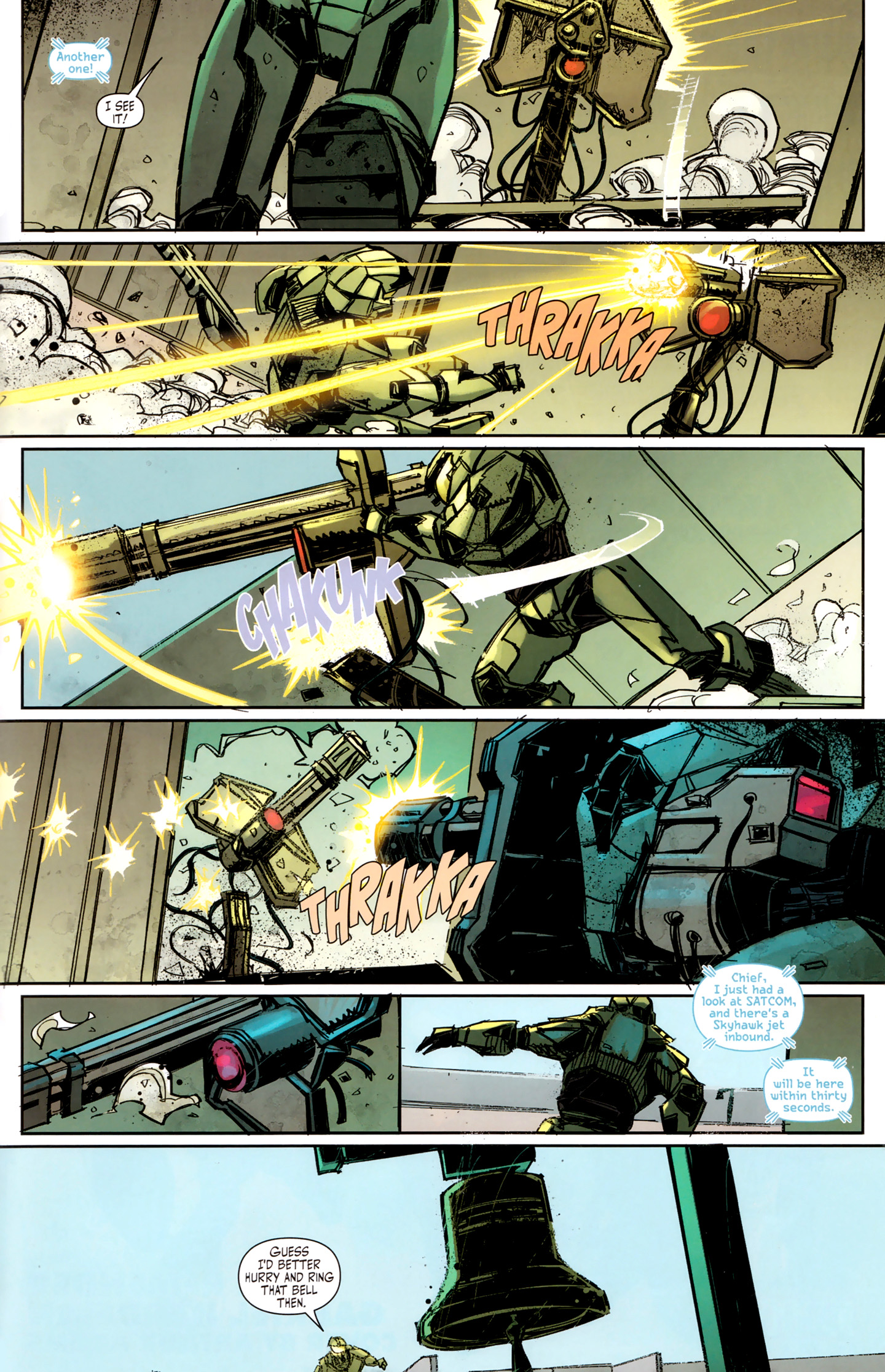 Read online Halo: Fall Of Reach - Invasion comic -  Issue #1 - 25