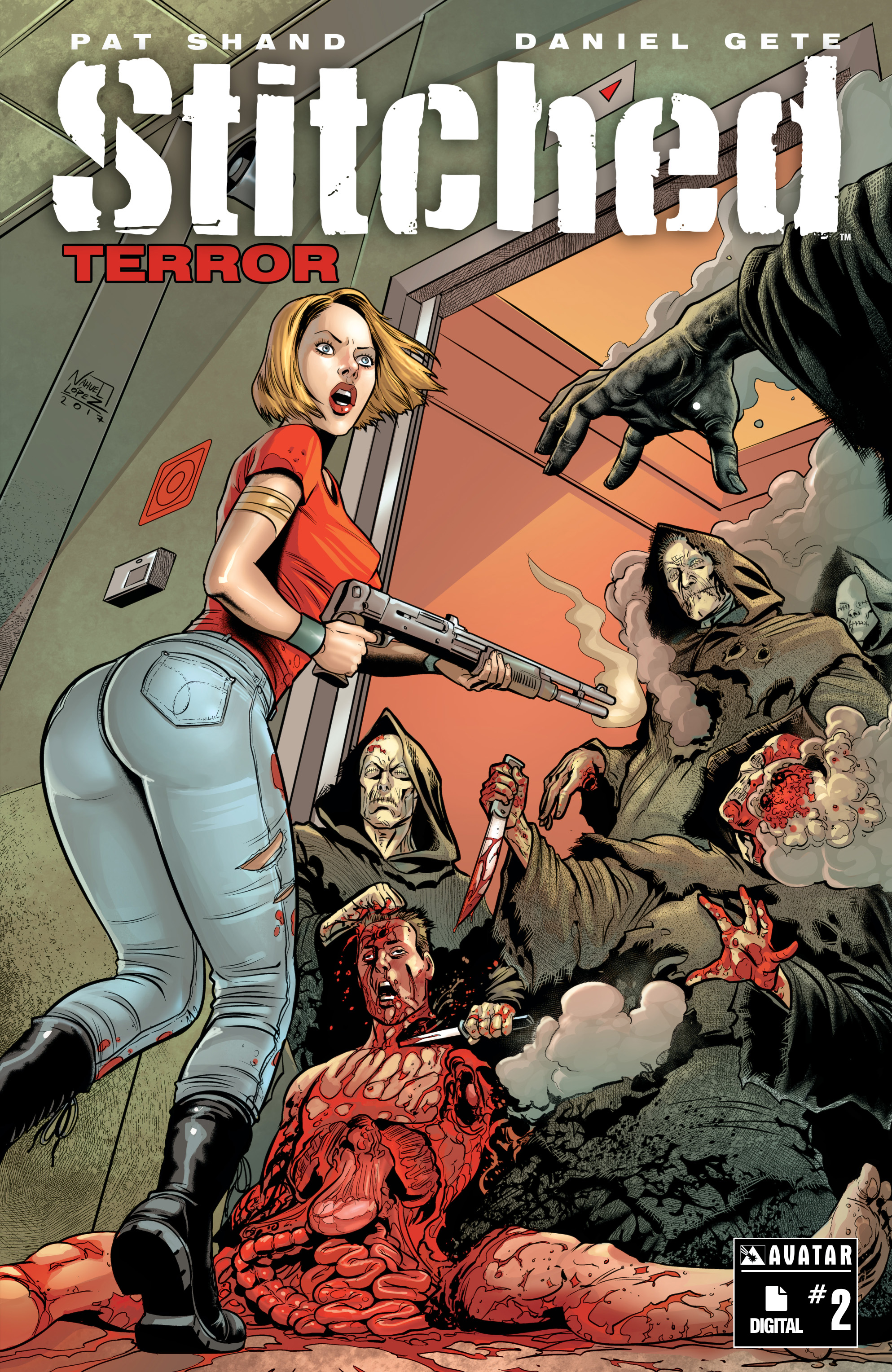 Read online Stitched: Terror comic -  Issue #2 - 1