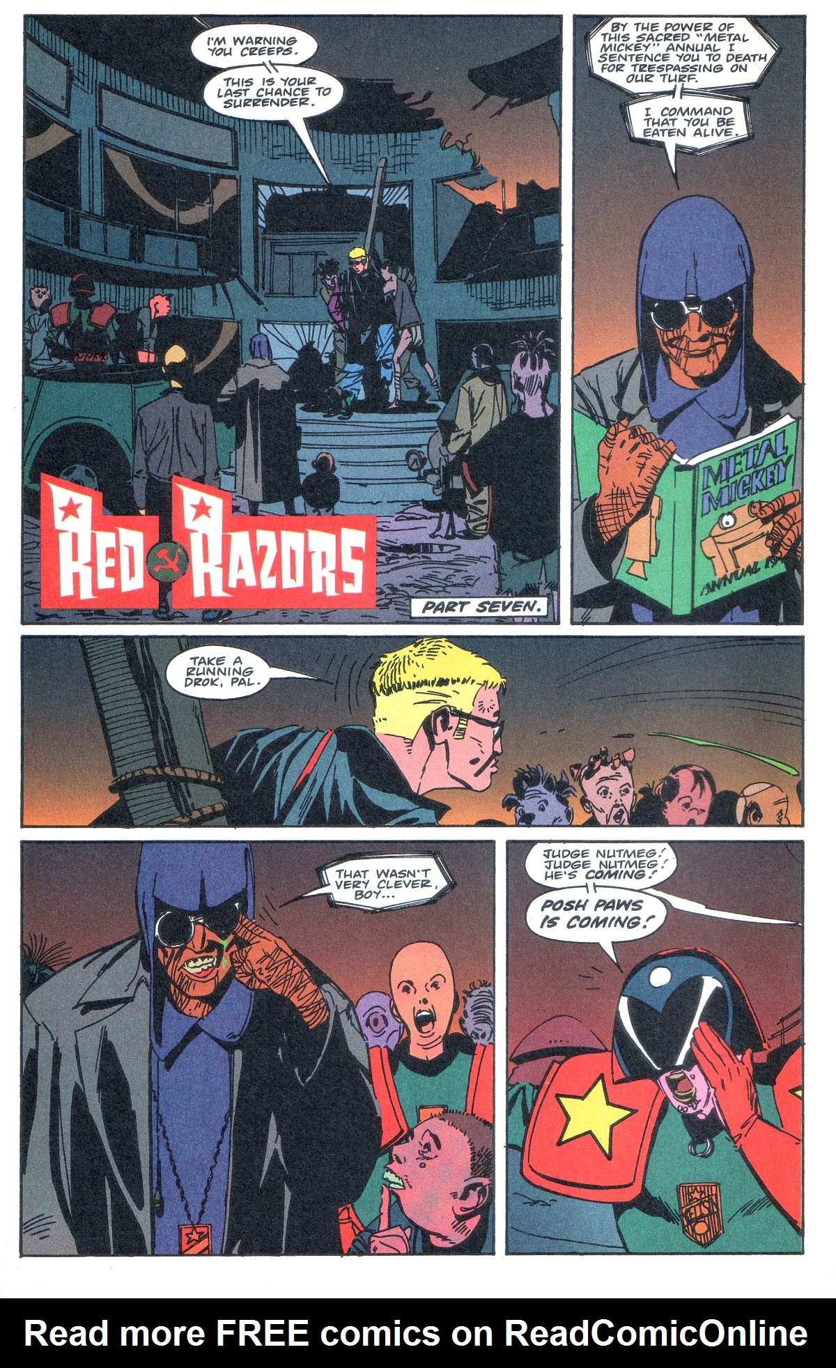 Read online Red Razors comic -  Issue # TPB - 51