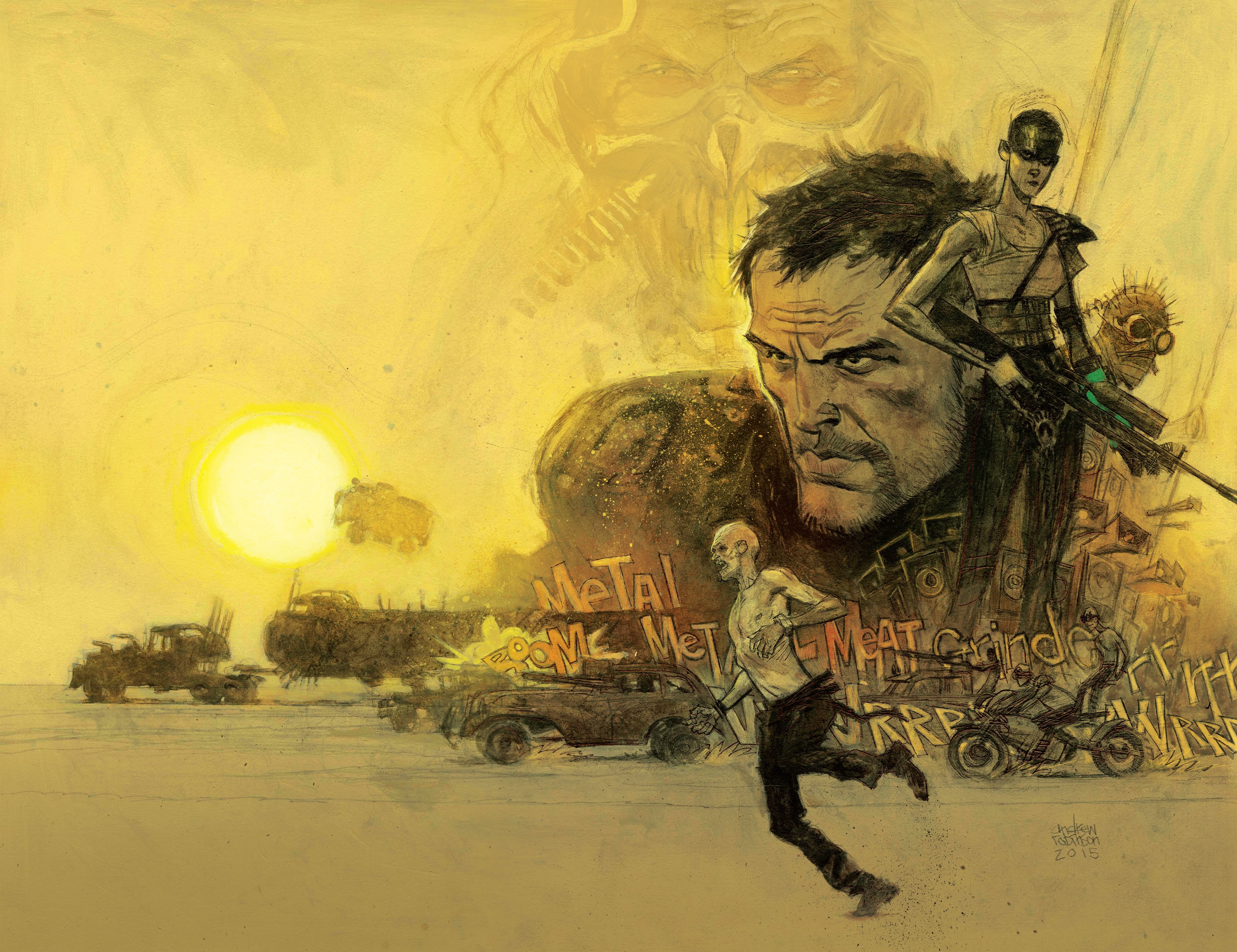 Read online Mad Max: Fury Road Inspired Artists Deluxe Edition comic -  Issue # TPB - 32