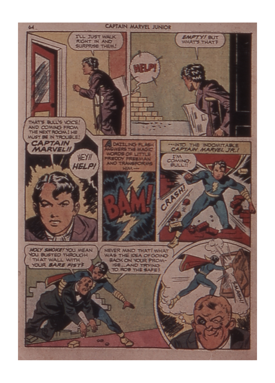 Read online Captain Marvel, Jr. comic -  Issue #1 - 64