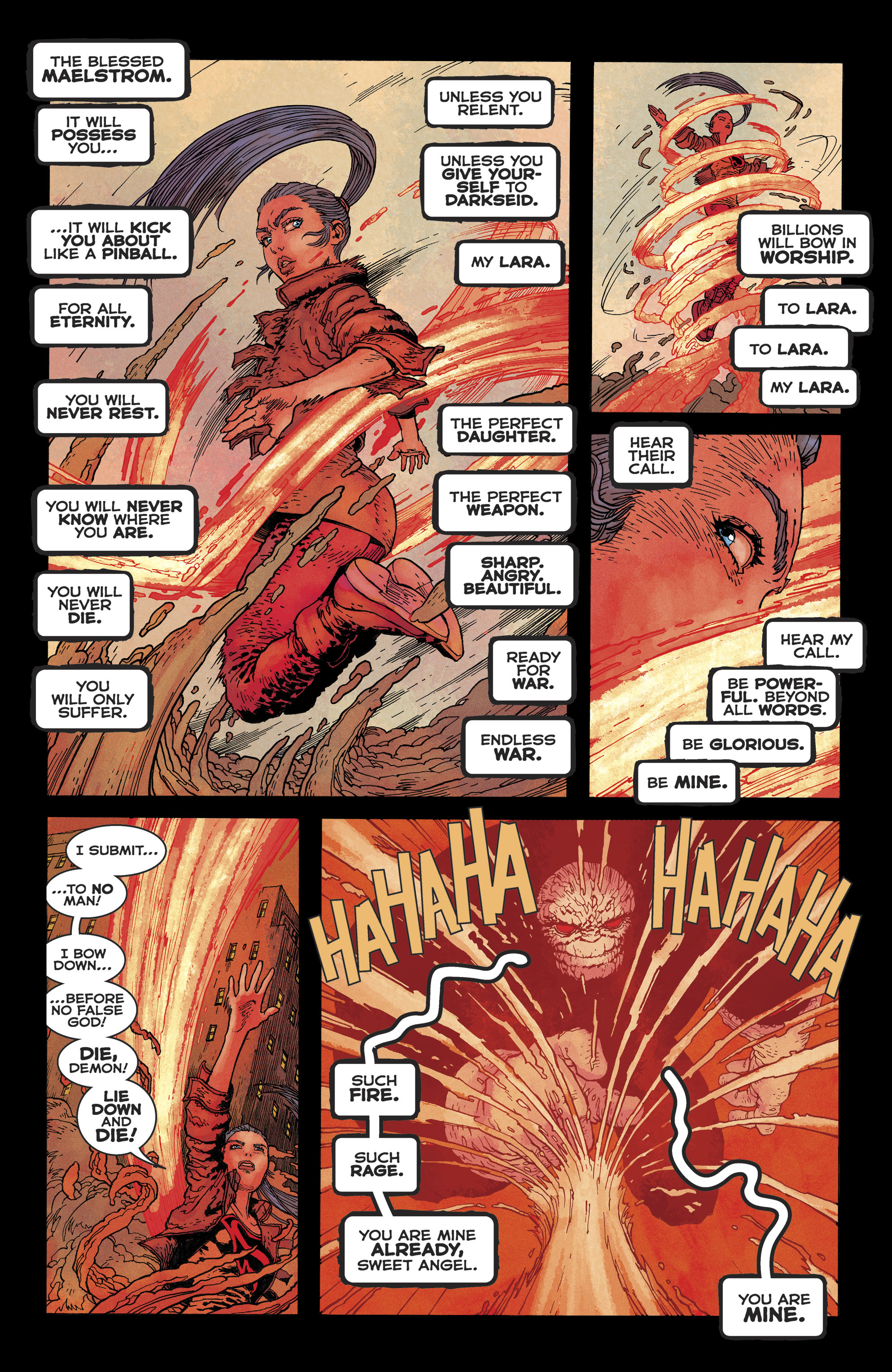 Read online Dark Knight Returns: The Golden Child comic -  Issue # Full - 42