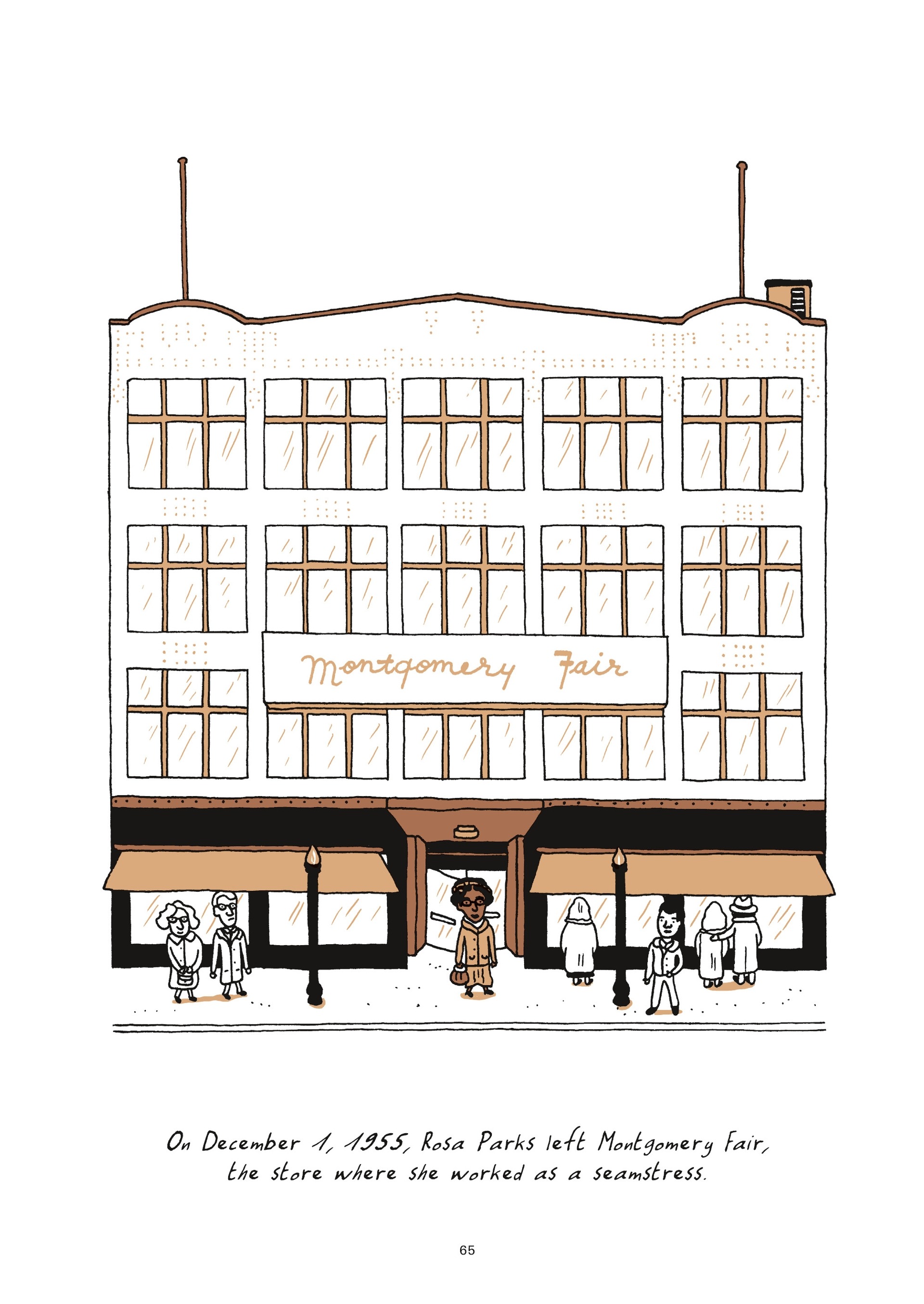 Read online Colored: The Unsung Life of Claudette Colvin comic -  Issue # TPB - 63