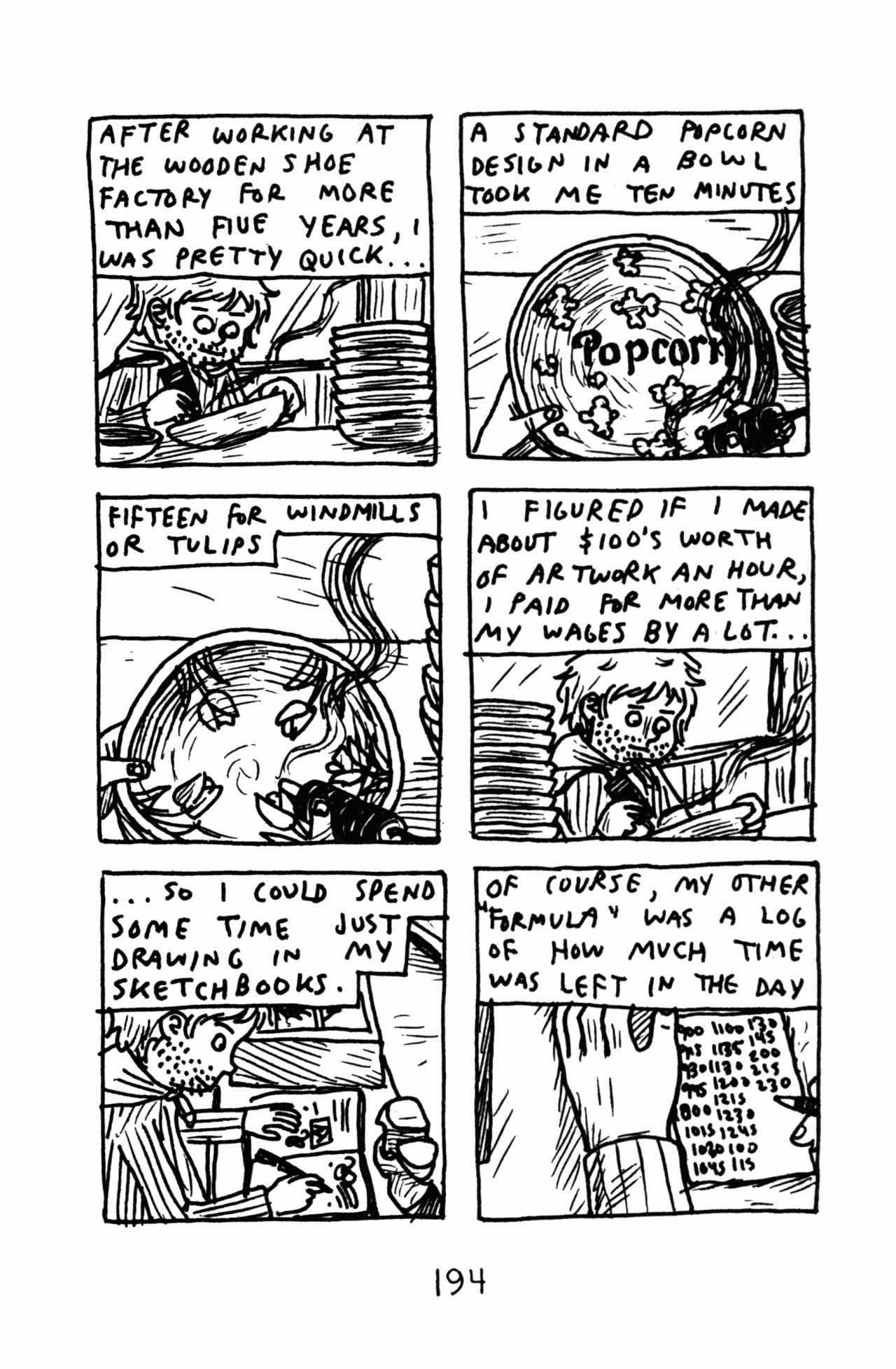 Read online Funny Misshapen Body: A Memoir comic -  Issue # TPB (Part 2) - 95