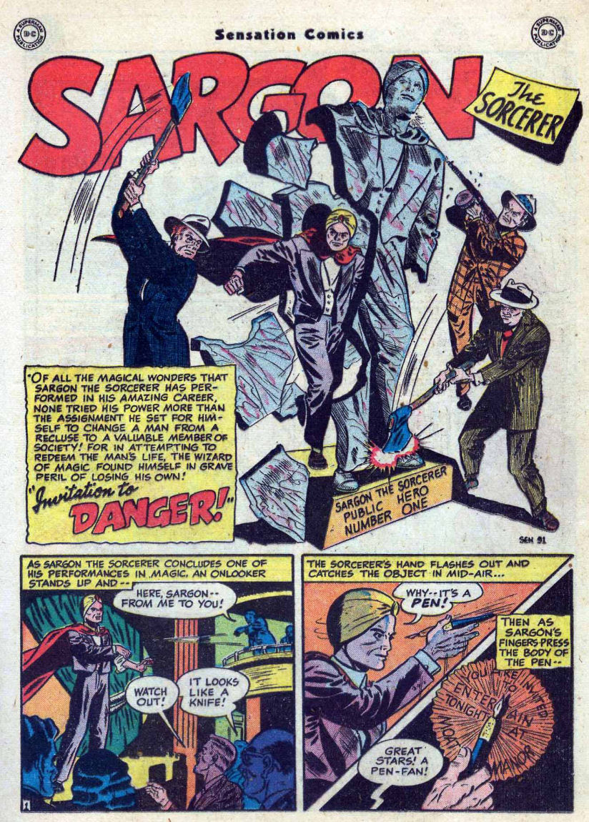 Read online Sensation (Mystery) Comics comic -  Issue #82 - 25