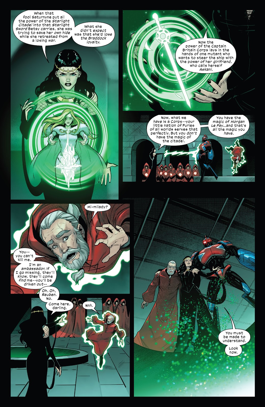 Betsy Braddock: Captain Britain issue 3 - Page 19