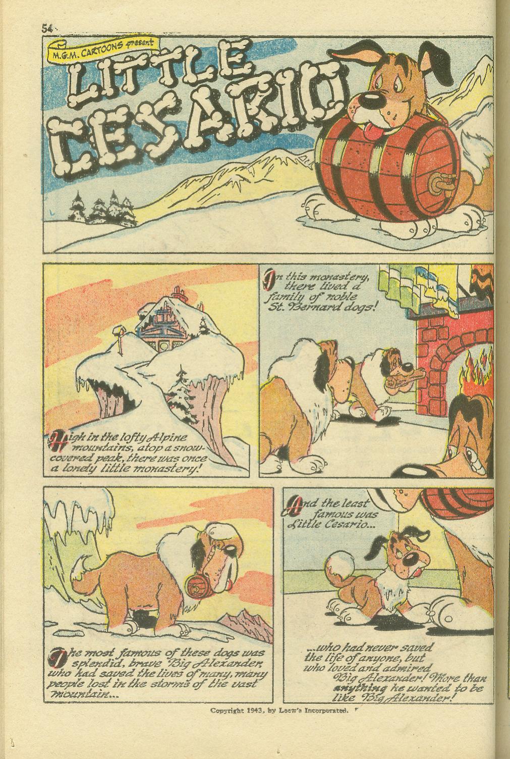 Read online Tom & Jerry Winter Carnival comic -  Issue #1 - 56