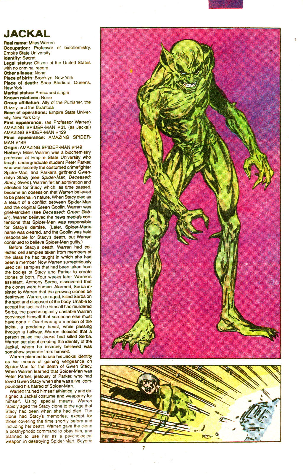 Read online The Official Handbook of the Marvel Universe Deluxe Edition comic -  Issue #18 - 9