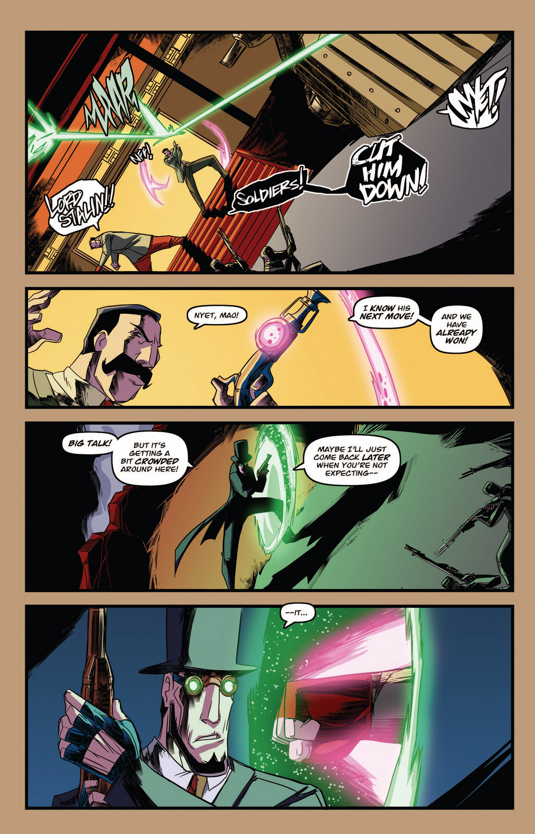 Read online Time Lincoln: Apocalypse Mao comic -  Issue # Full - 24