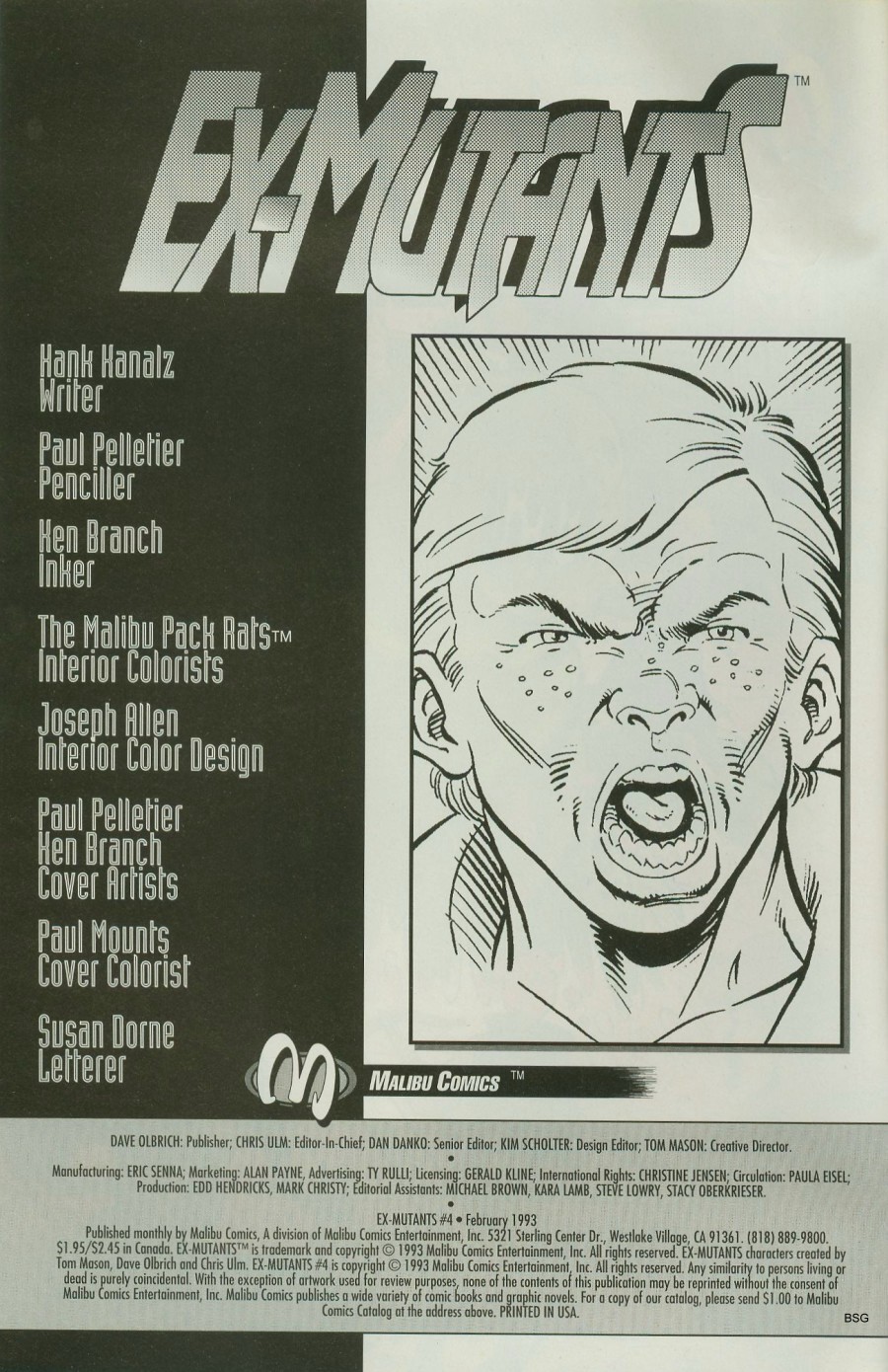 Read online Ex-Mutants comic -  Issue #4 - 2