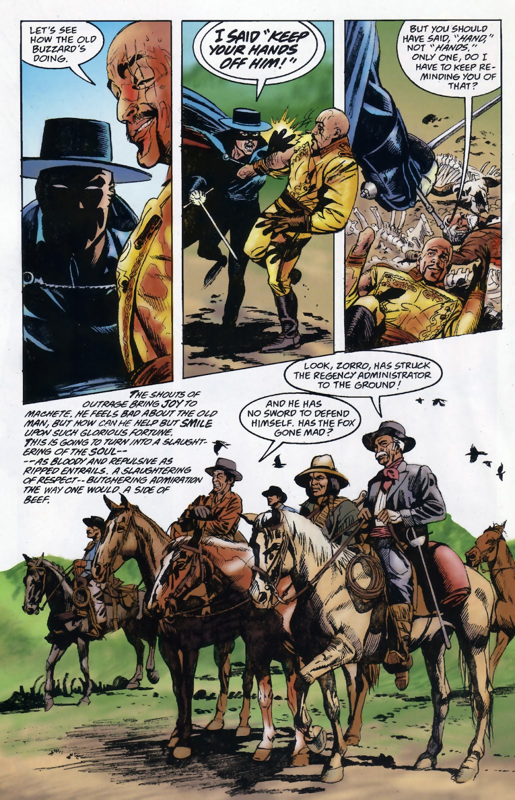 Zorro: Matanzas issue 3 - Page 15