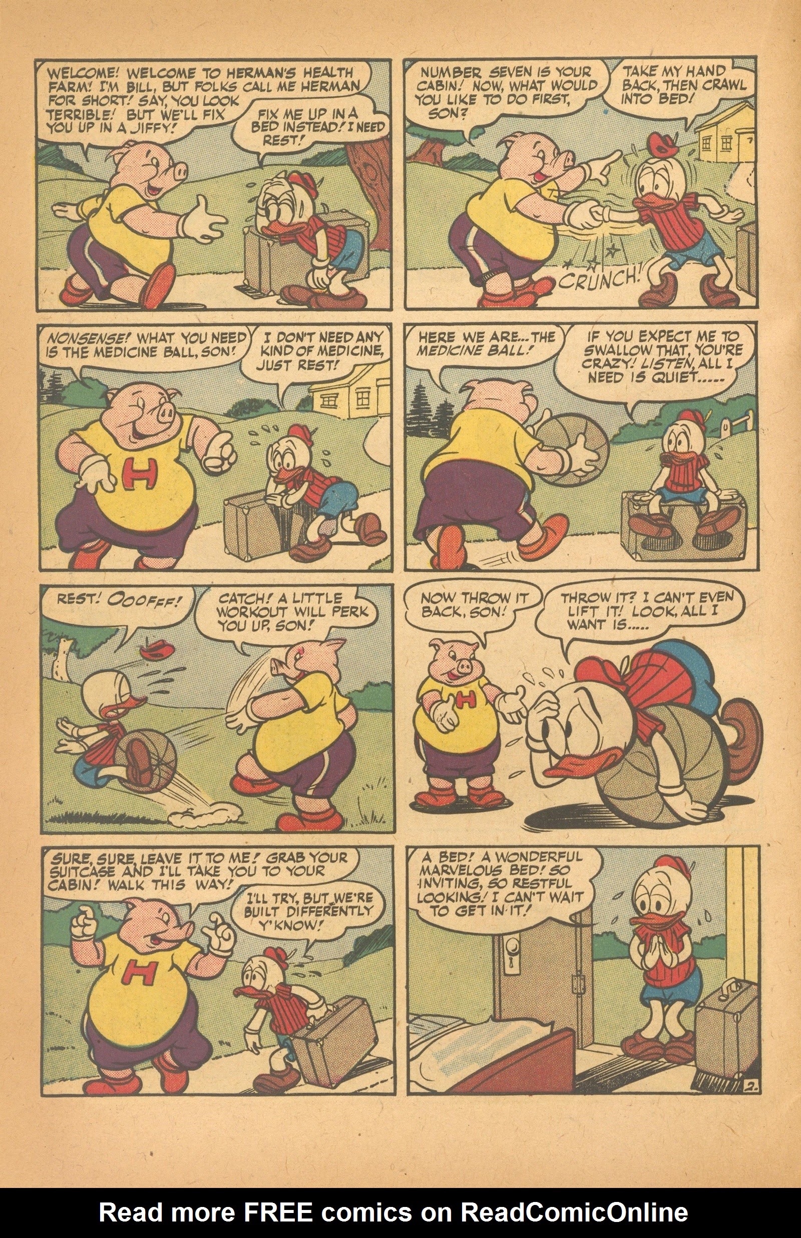 Read online Super Duck Comics comic -  Issue #84 - 22