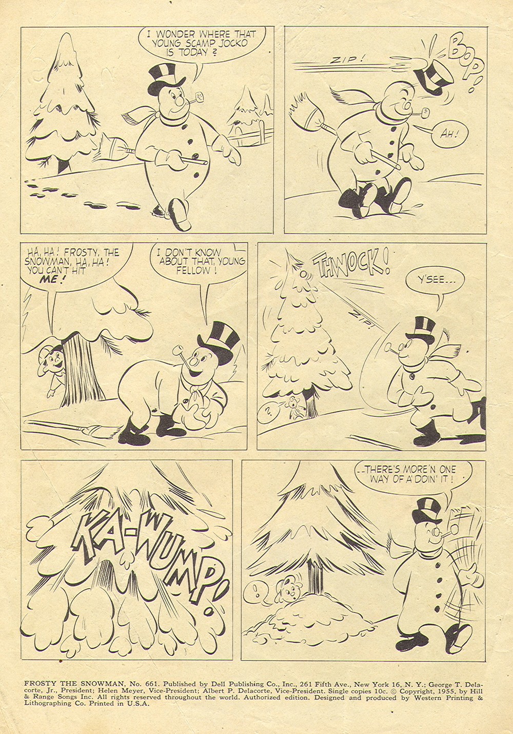 Read online Four Color Comics comic -  Issue #661 - 2