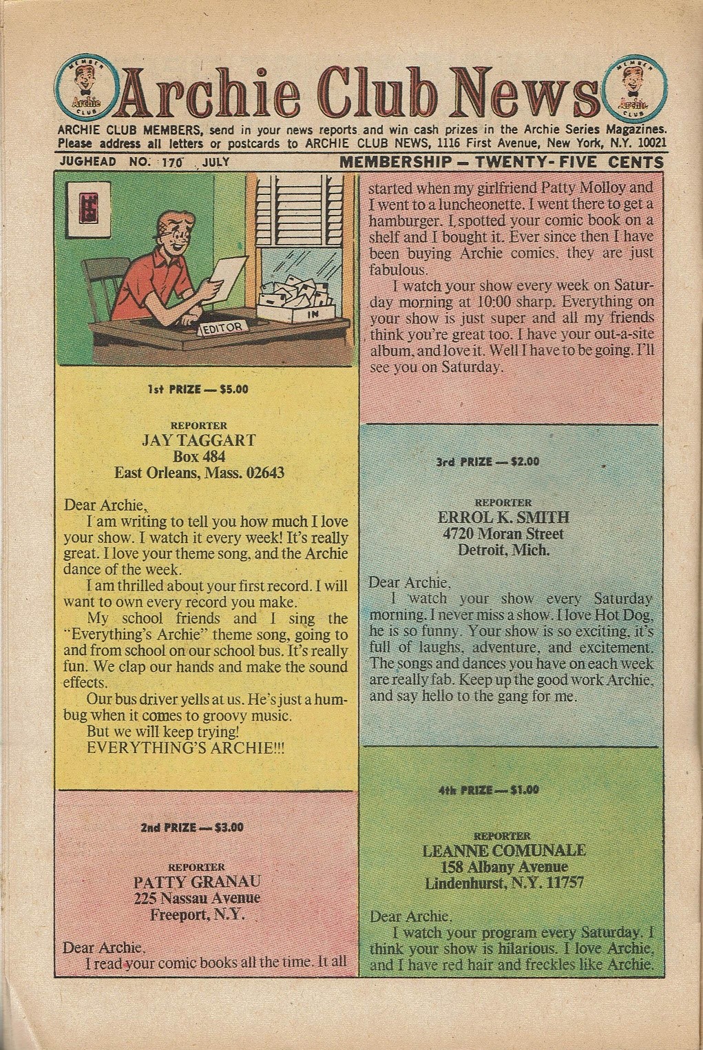 Read online Jughead (1965) comic -  Issue #170 - 10