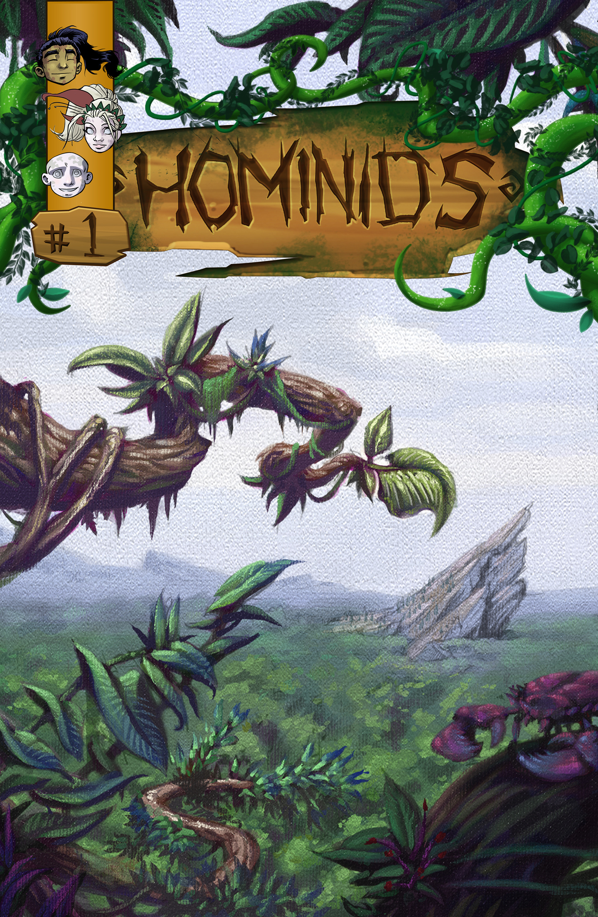 Read online Hominids comic -  Issue #1 - 1