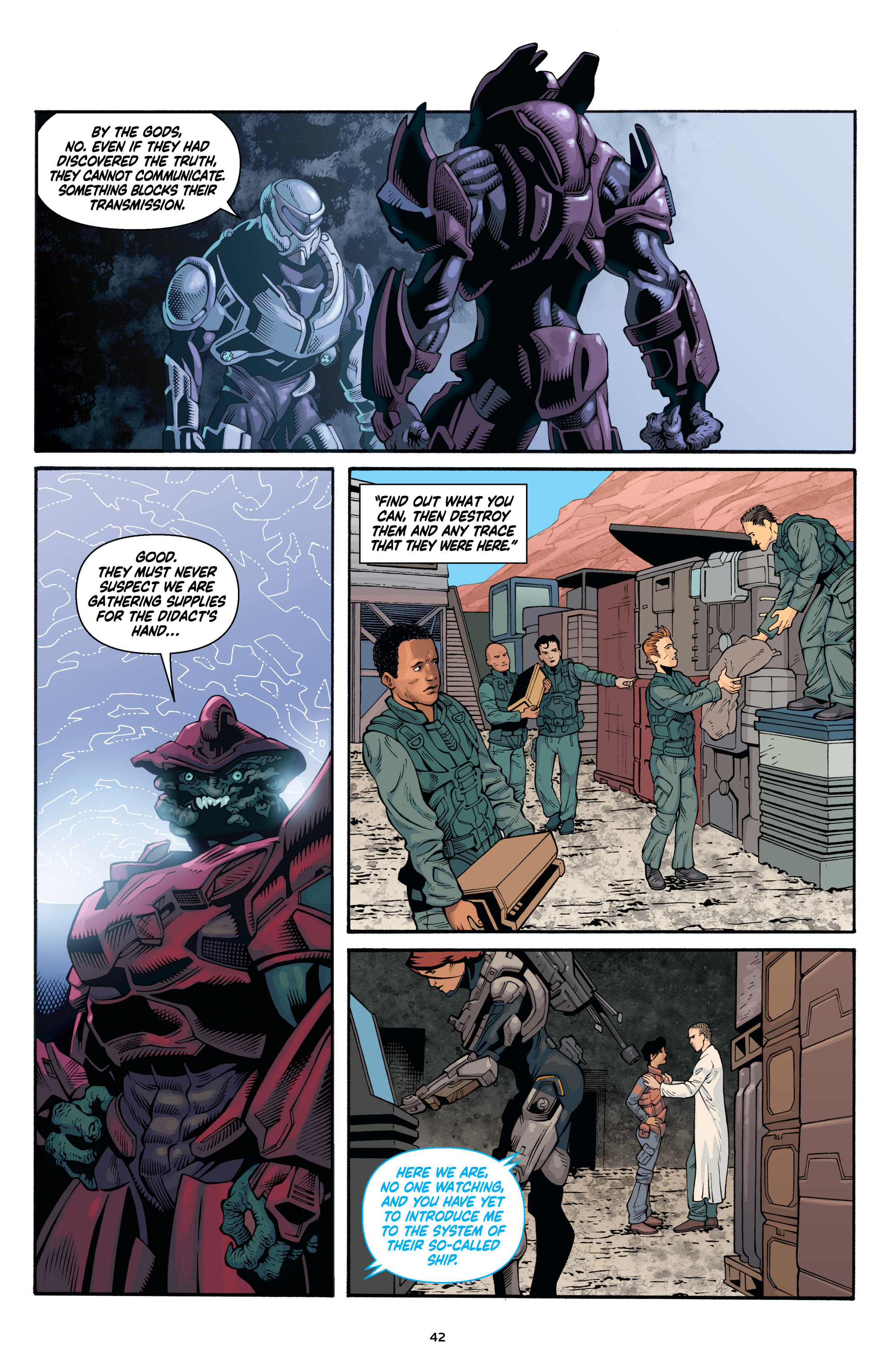 Read online Halo: Lone Wolf comic -  Issue # _TPB - 42