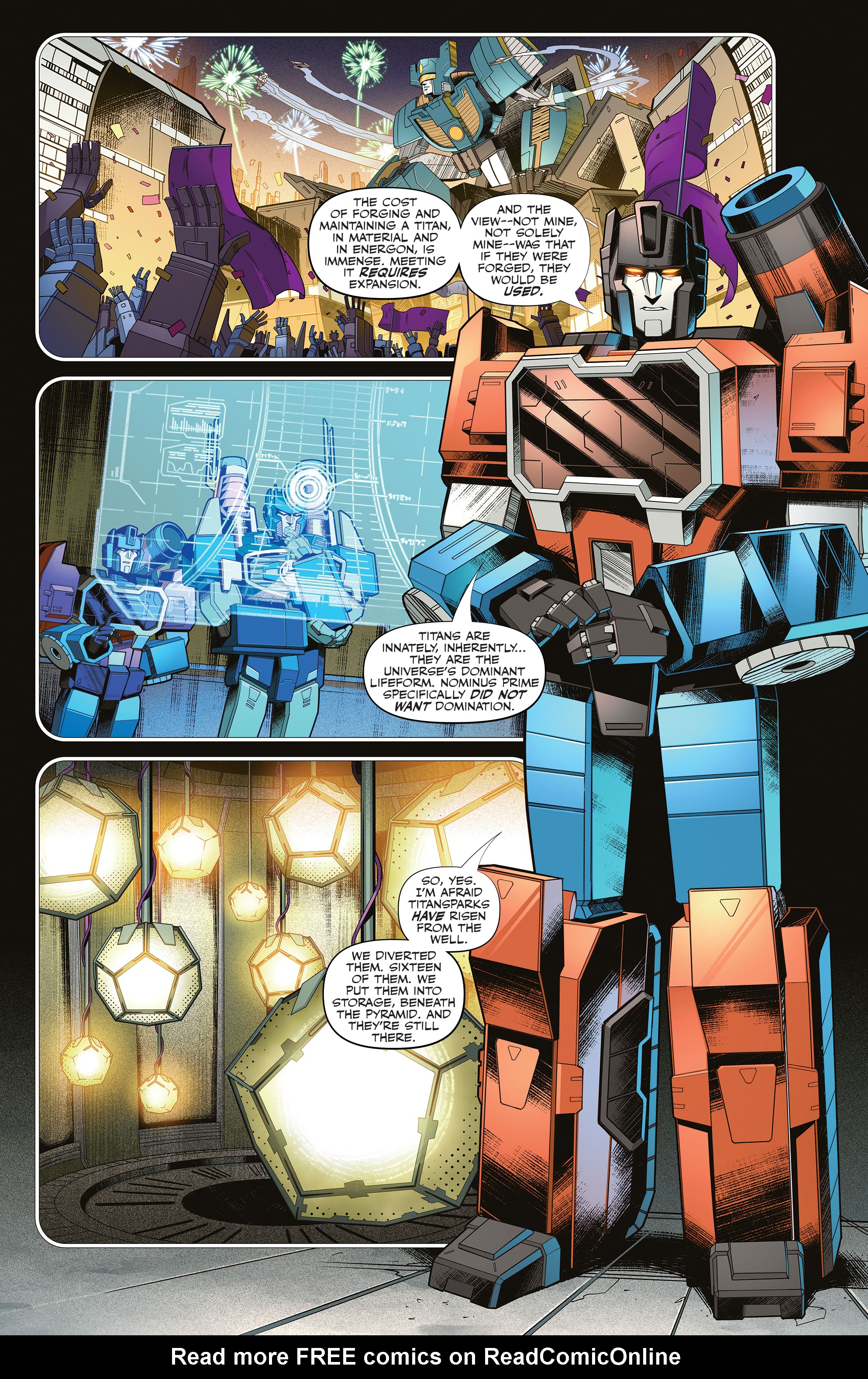Read online Transformers (2019) comic -  Issue #29 - 11