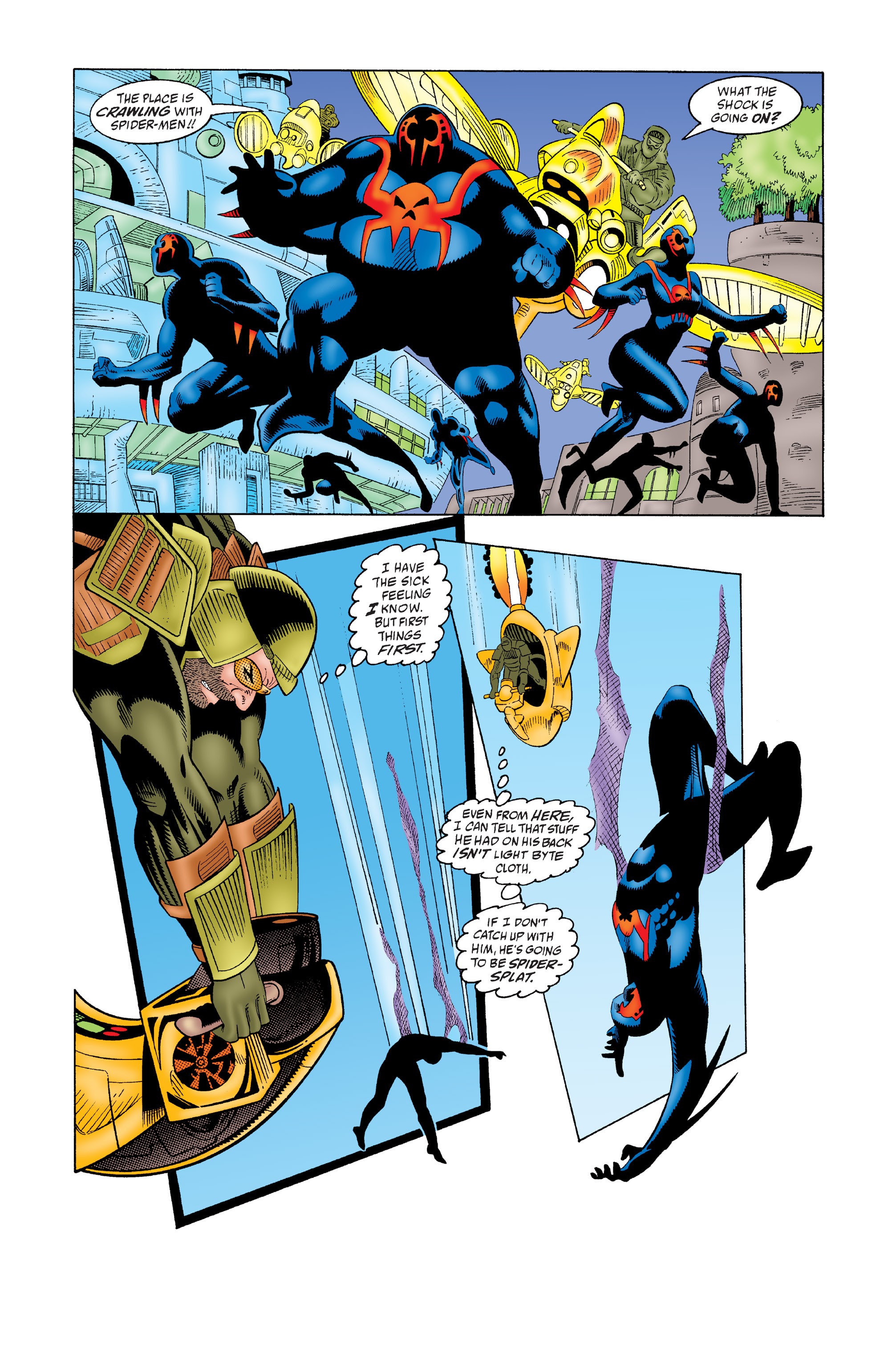 Read online Spider-Man 2099 (1992) comic -  Issue # _TPB 1 (Part 2) - 99