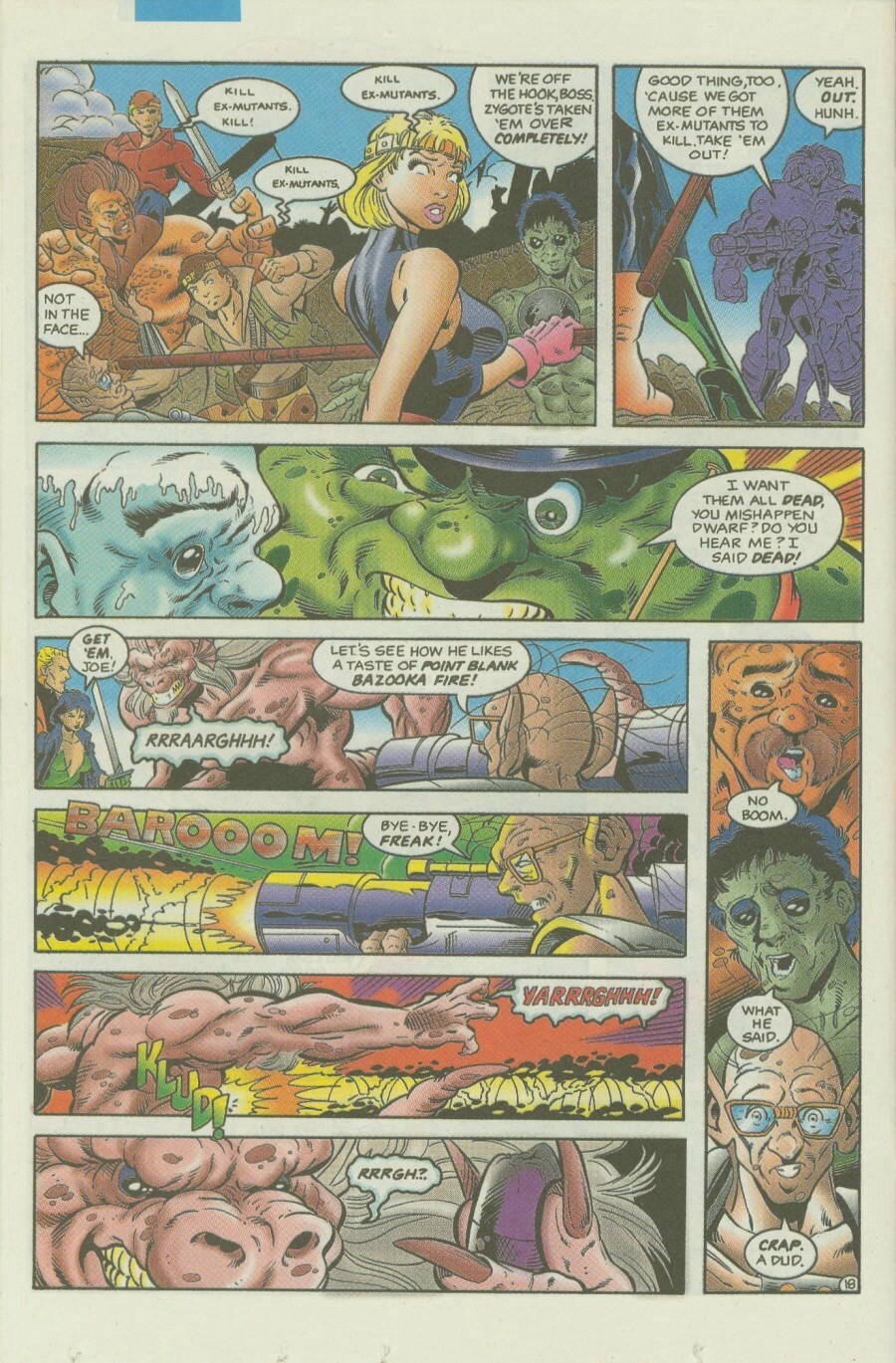 Read online Ex-Mutants comic -  Issue #3 - 21