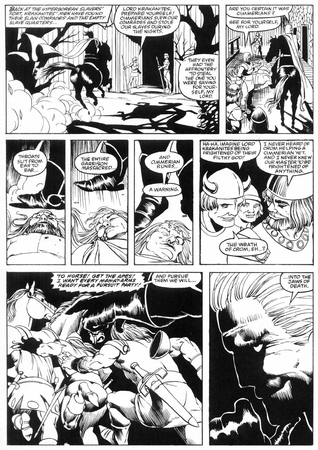 Read online The Savage Sword Of Conan comic -  Issue #157 - 18