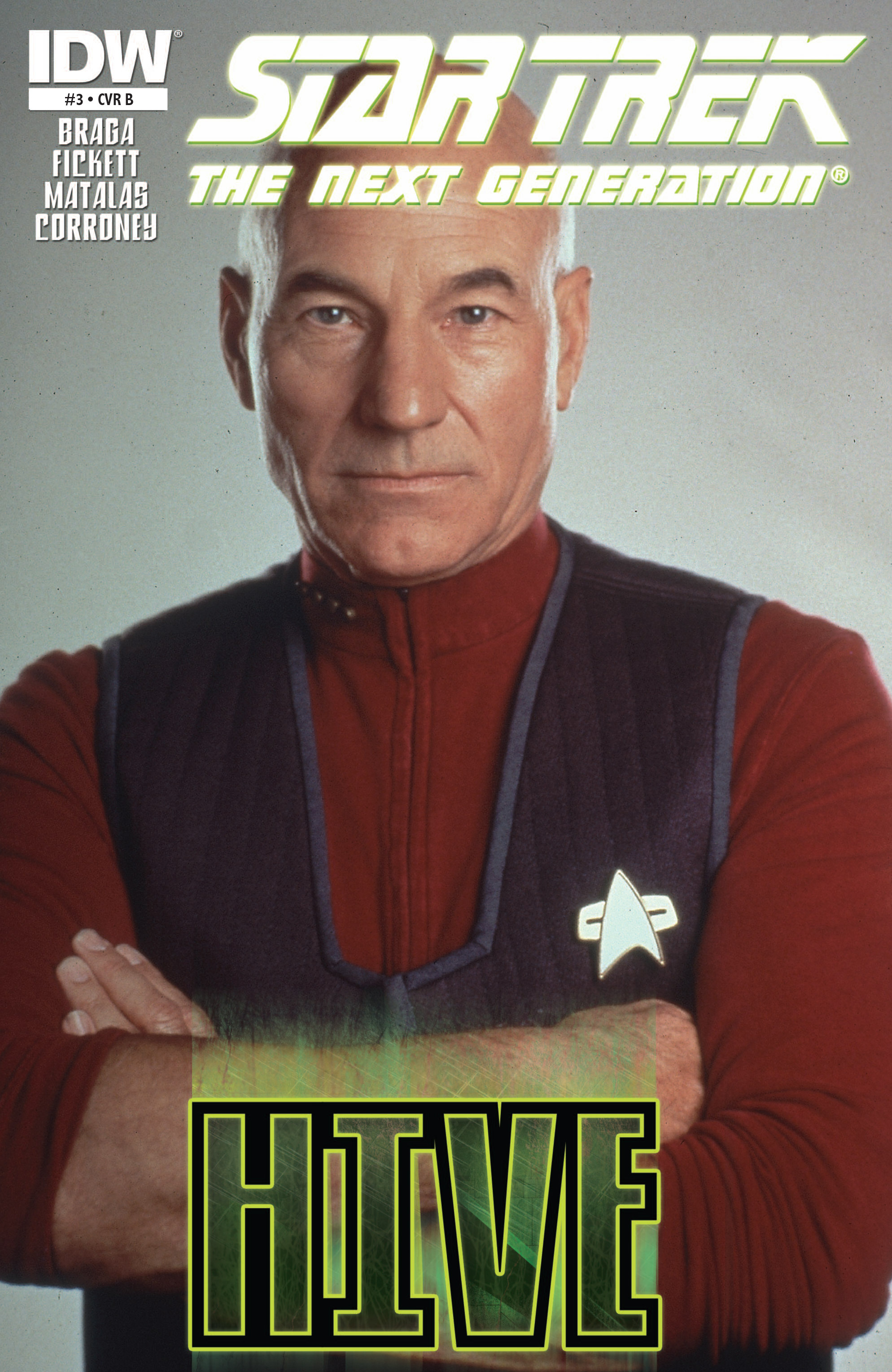 Read online Star Trek: The Next Generation - Hive comic -  Issue #3 - 2