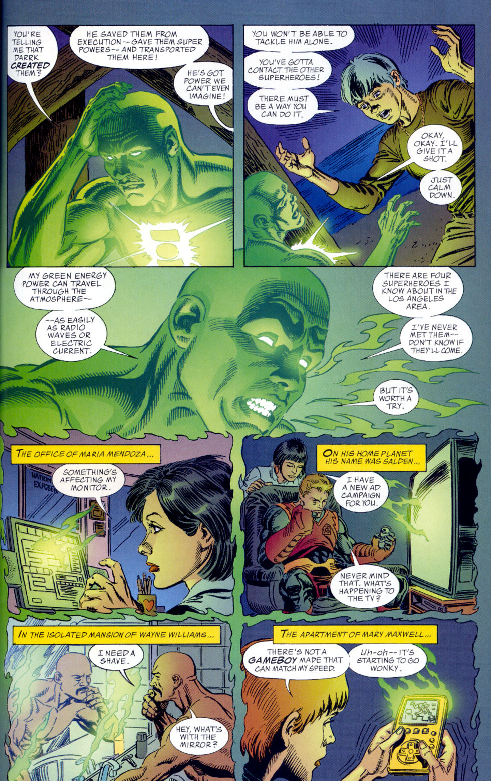 Read online Just Imagine Stan Lee With Jerry Ordway Creating JLA comic -  Issue # Full - 13