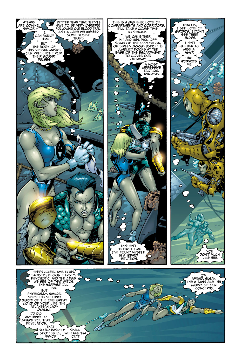 Read online Fantastic Four (1998) comic -  Issue #32 - 14