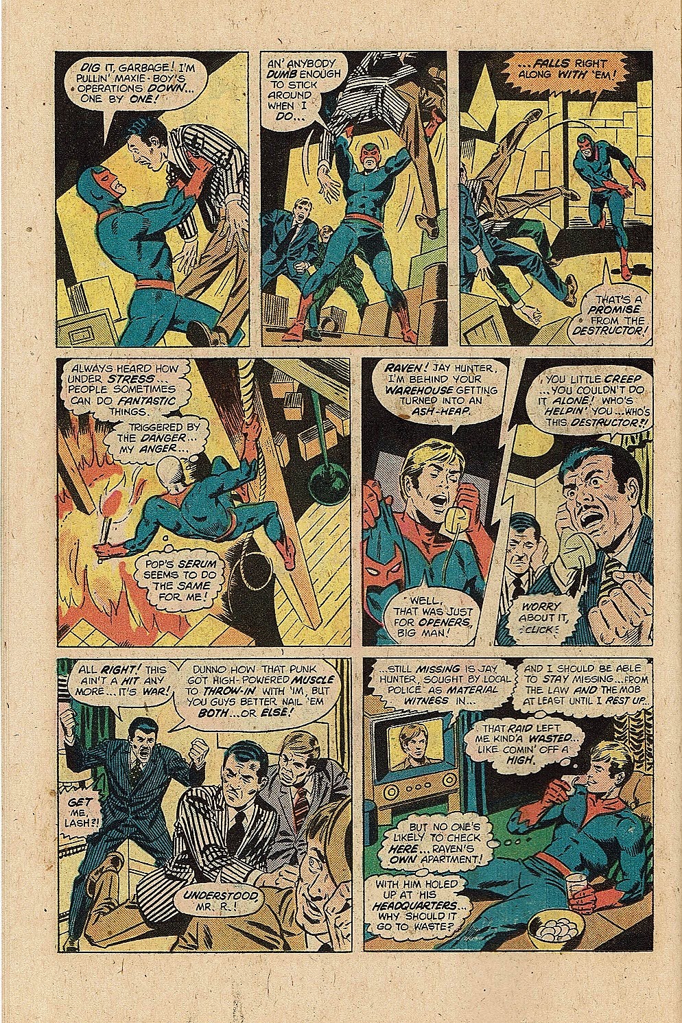 Read online The Destructor comic -  Issue #1 - 14