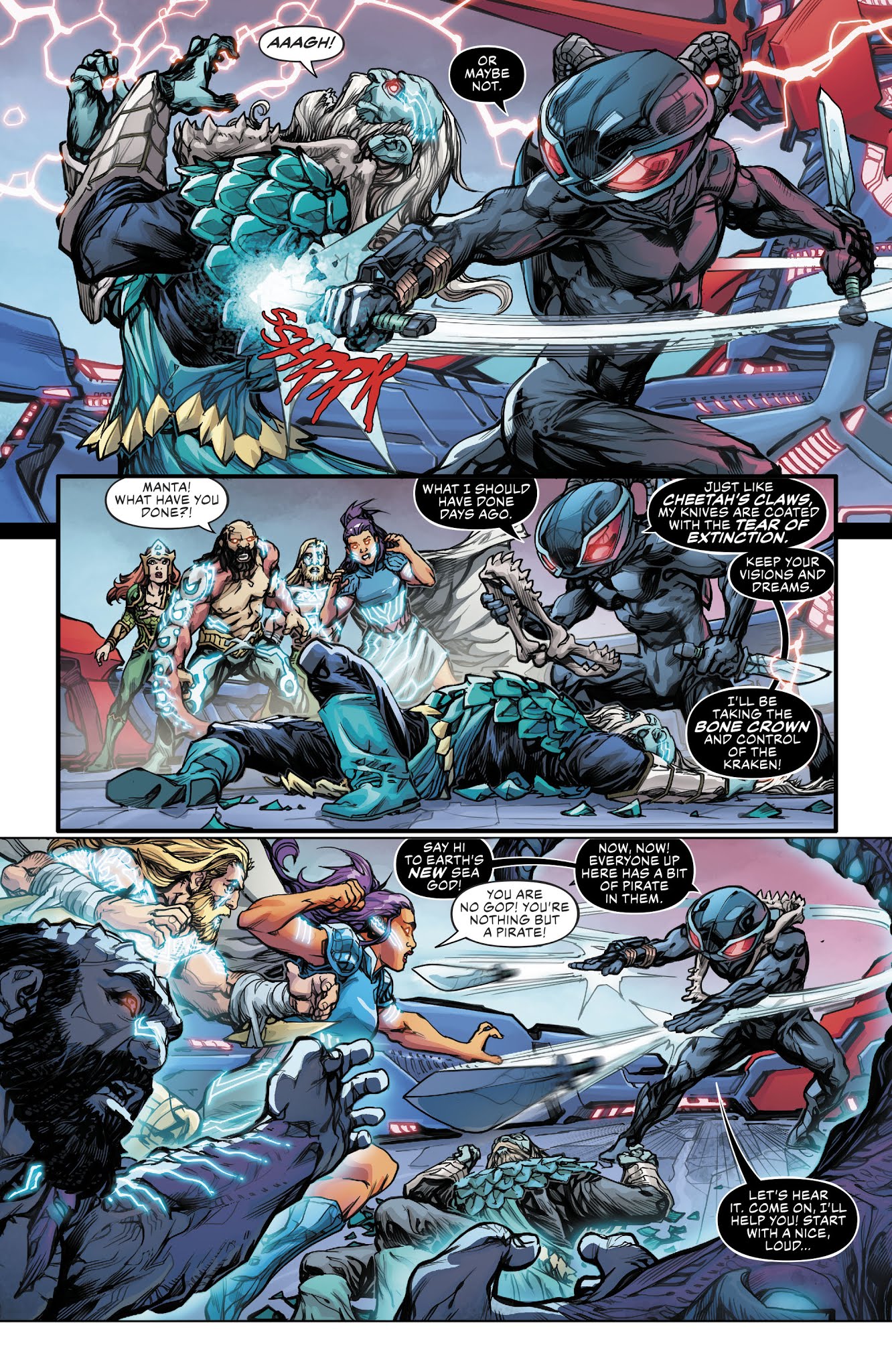 Read online Aquaman/Justice League: Drowned Earth Special comic -  Issue # Full - 27