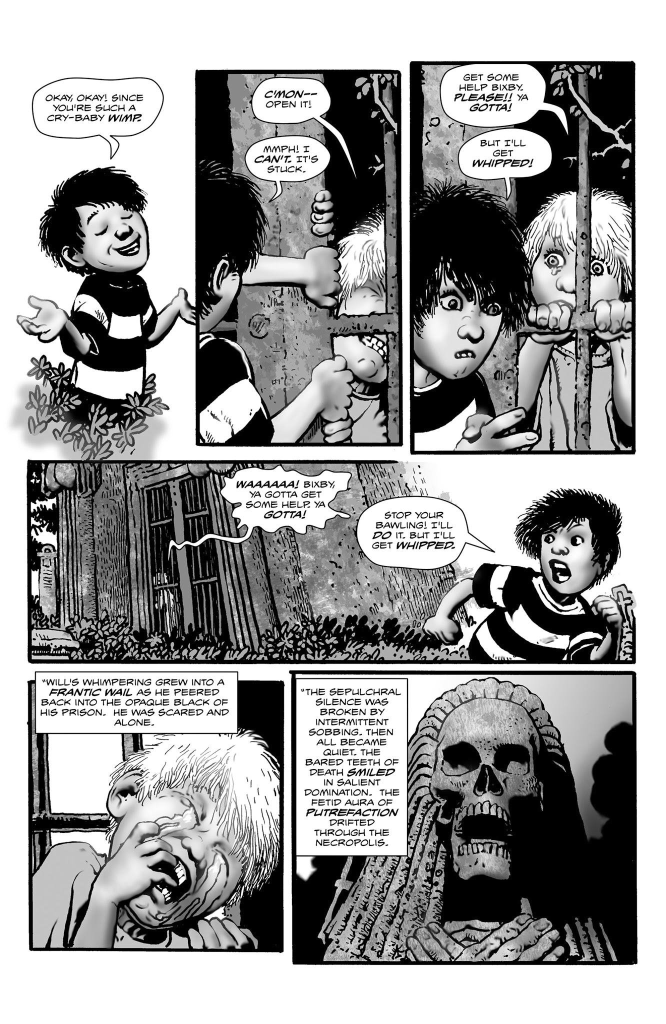 Read online Shadows on the Grave comic -  Issue #8 - 14