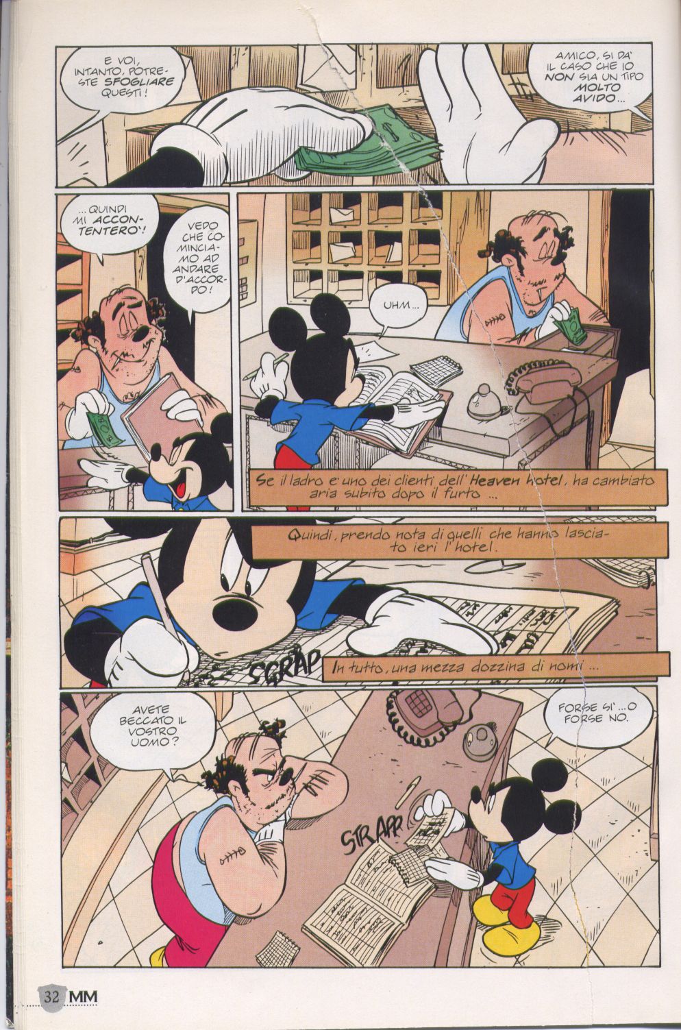 Read online Mickey Mouse Mystery Magazine comic -  Issue #3 - 32