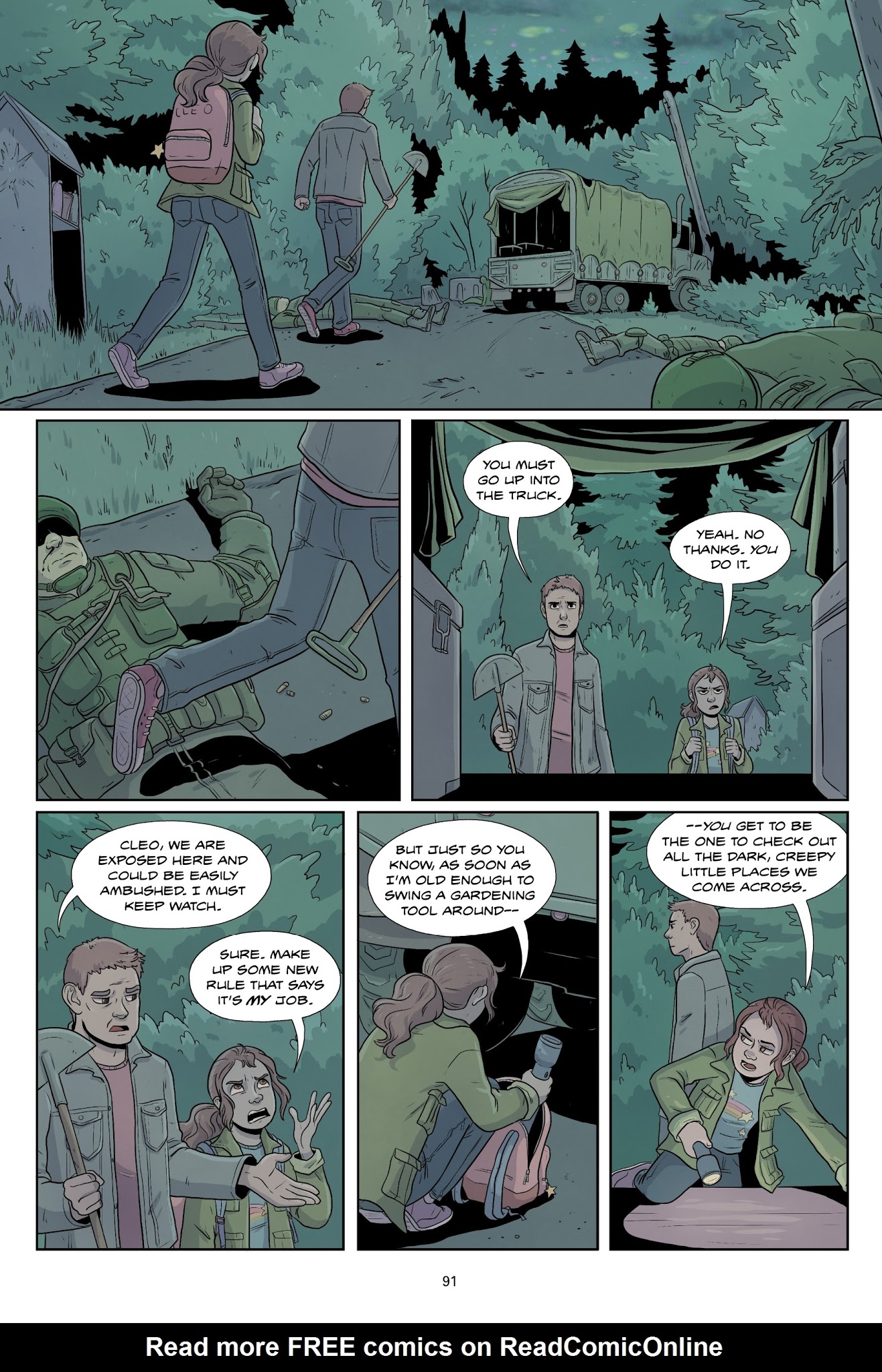 Read online Lifeformed: Cleo Makes Contact comic -  Issue # TPB - 90