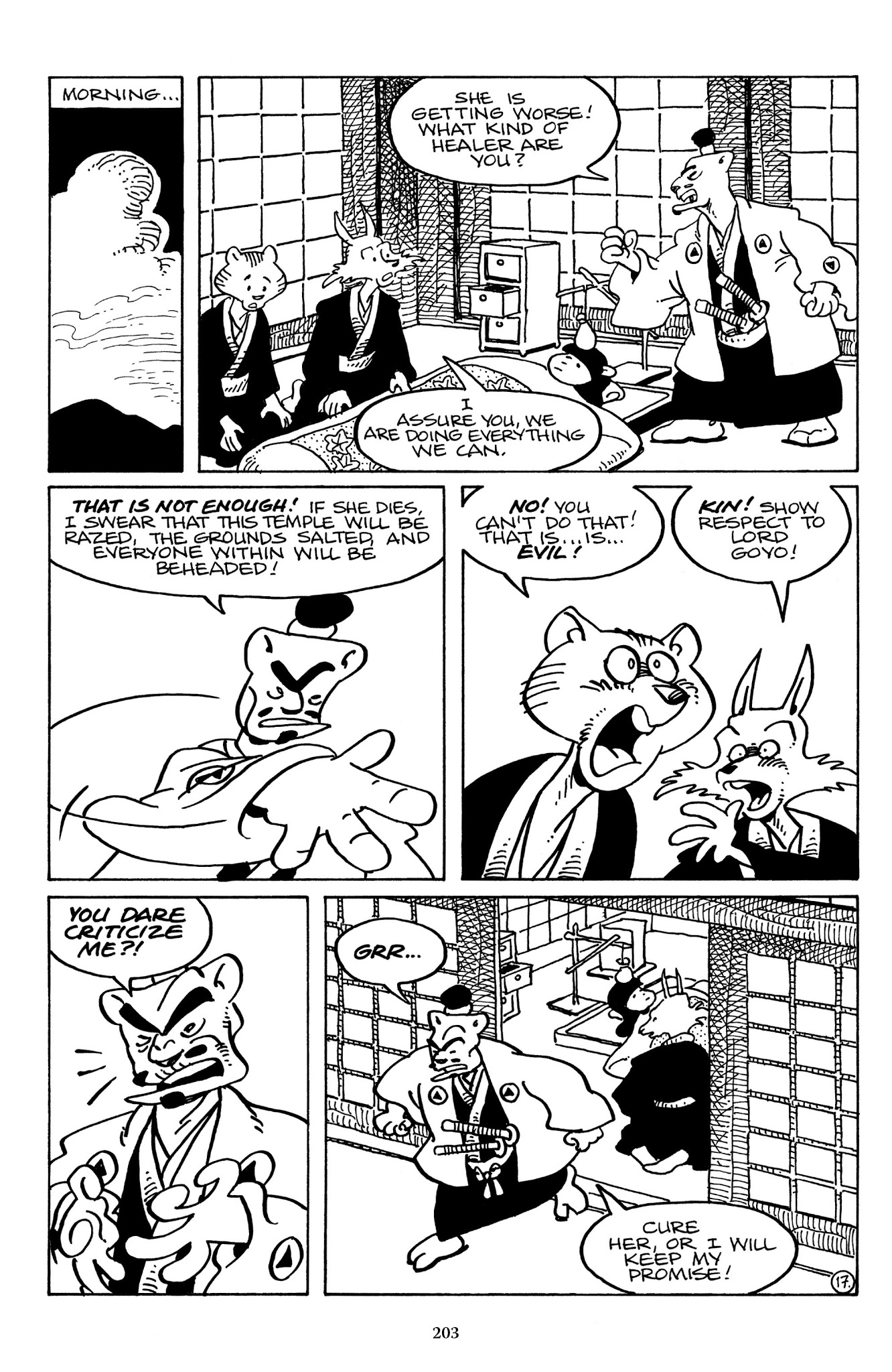 Read online The Usagi Yojimbo Saga comic -  Issue # TPB 6 - 202