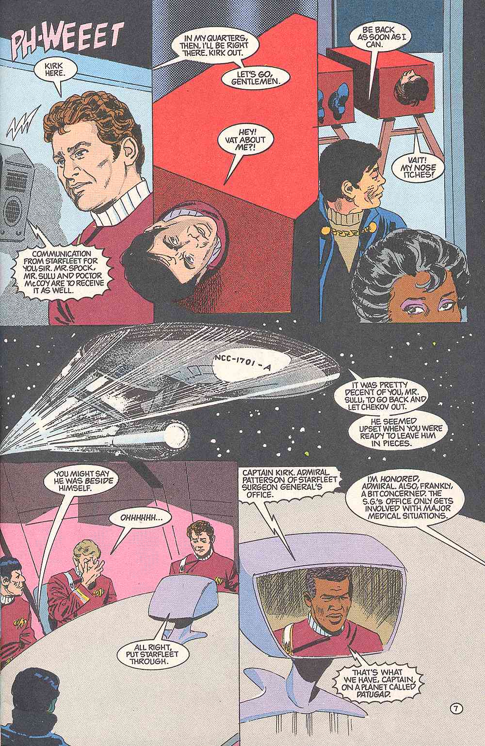 Read online Star Trek (1989) comic -  Issue # _Annual 1 - 8