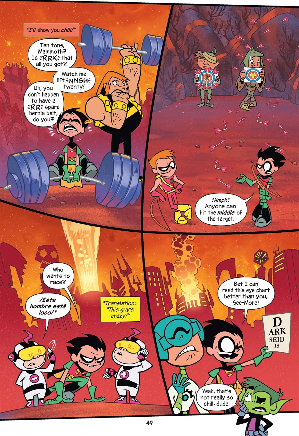 Read online Teen Titans Go! To Camp comic -  Issue # _TPB - 47