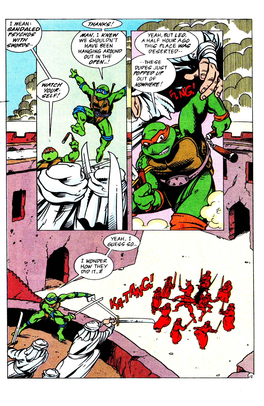 Teenage Mutant Ninja Turtles Adventures (1989) issue 35 - Page 14