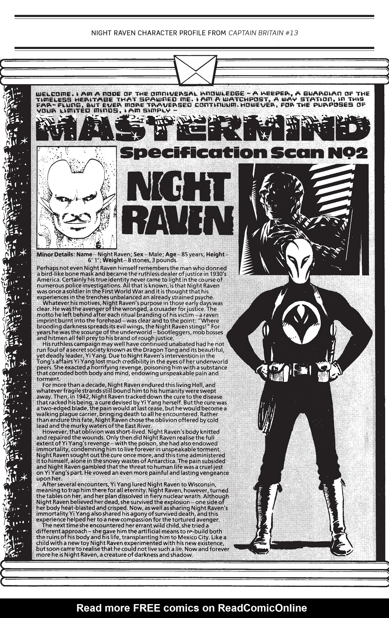 Read online Night Raven: From the Marvel UK Vaults comic -  Issue # TPB (Part 3) - 67