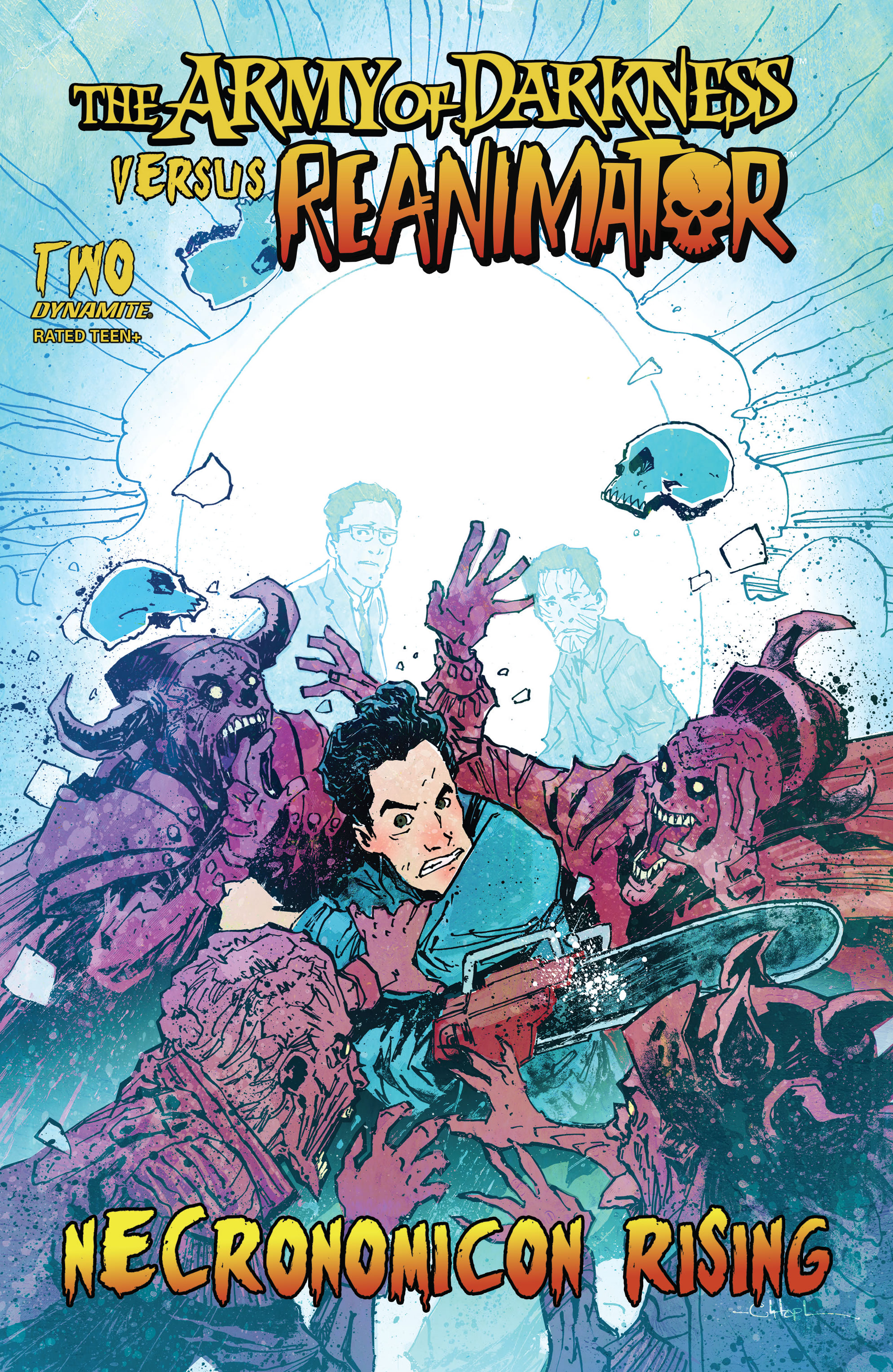 Read online Army of Darkness Vs. Reanimator: Necronomicon Rising comic -  Issue #2 - 2