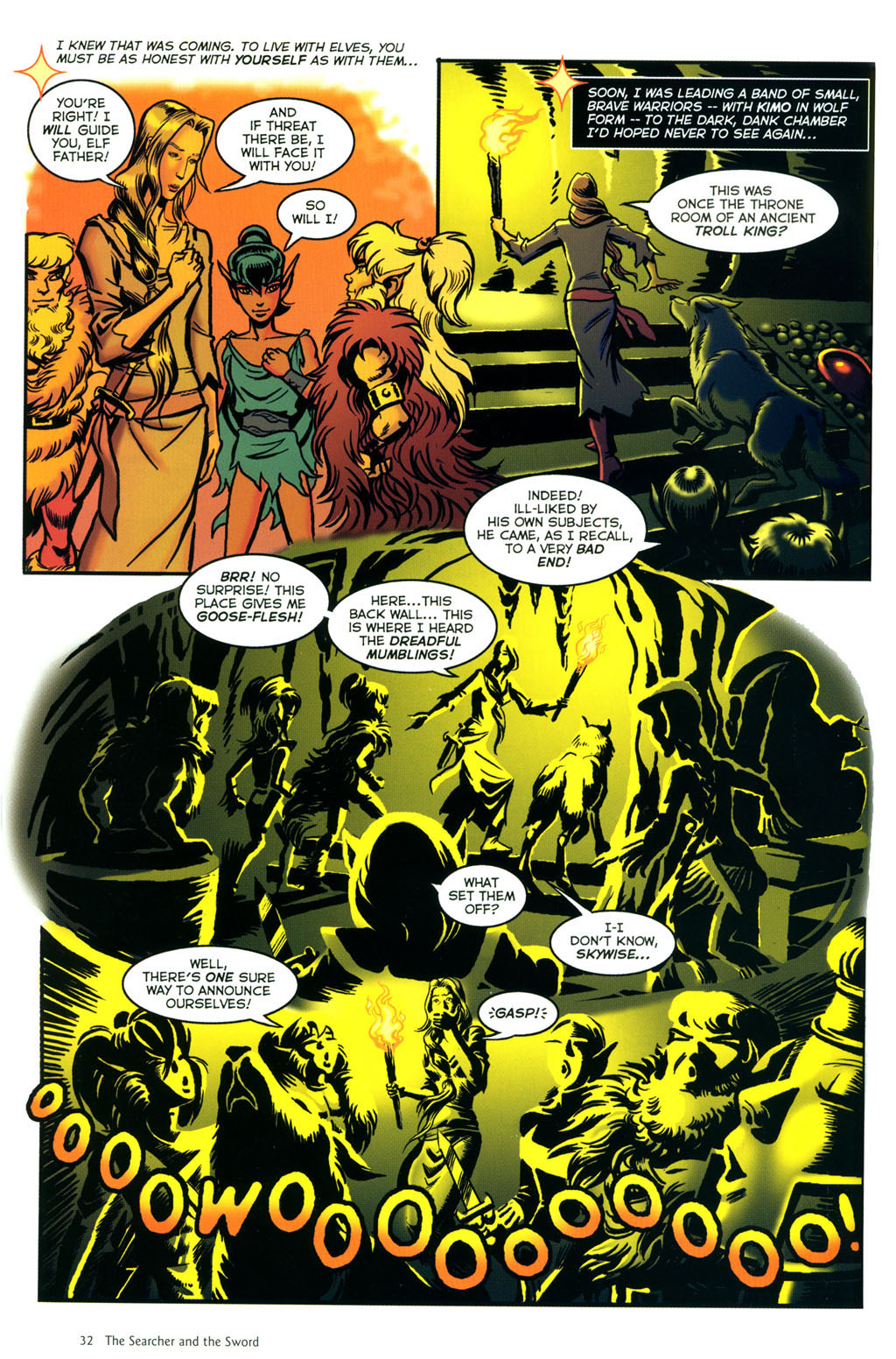 Read online Elfquest: The Searcher and the Sword comic -  Issue # TPB - 33