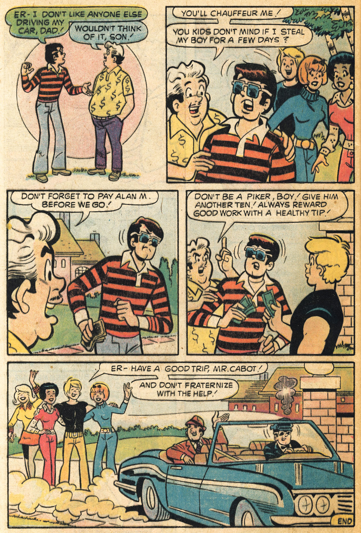 Read online Archie's TV Laugh-Out comic -  Issue #33 - 31