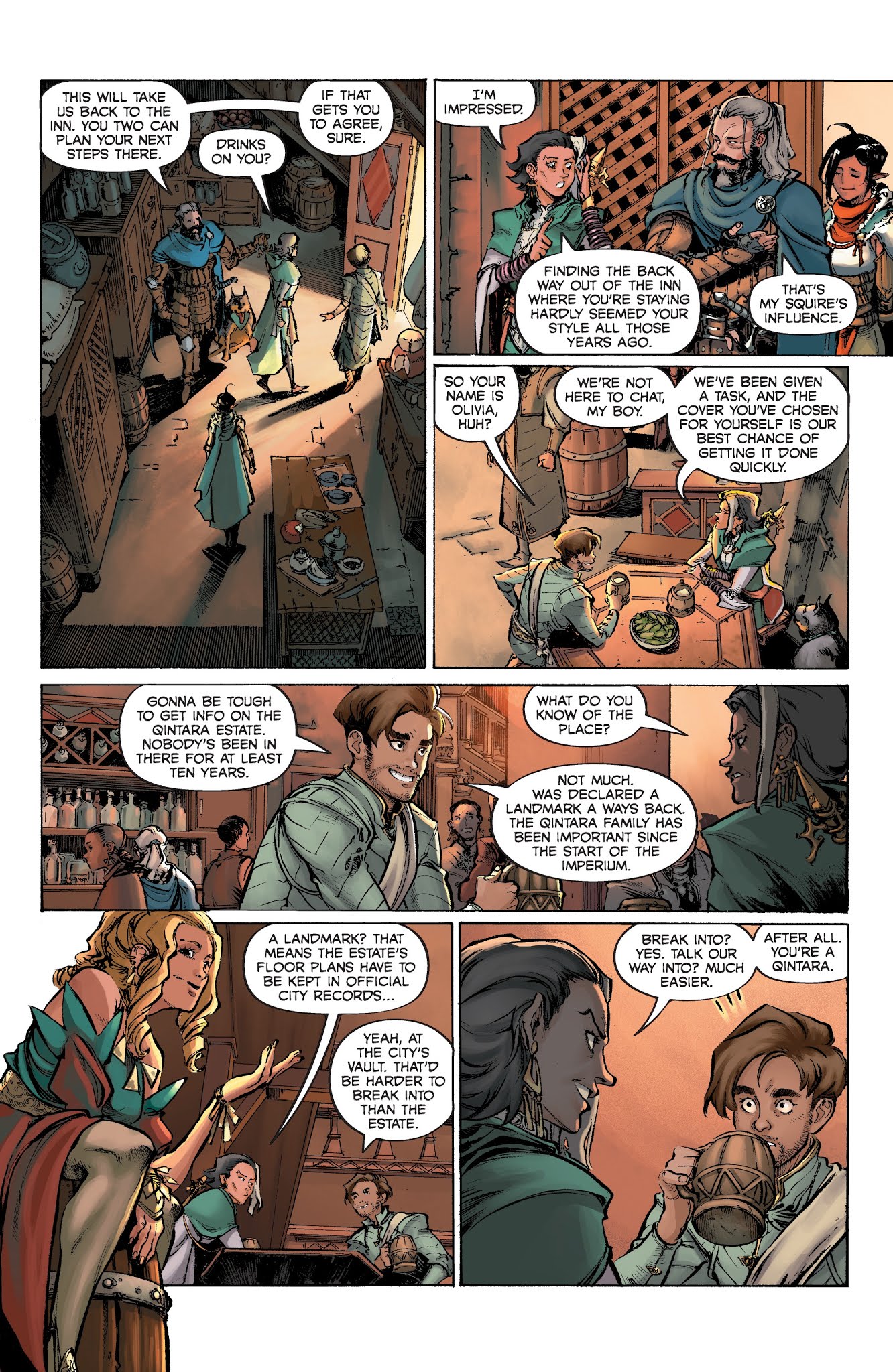 Read online Dragon Age: Deception comic -  Issue #2 - 5