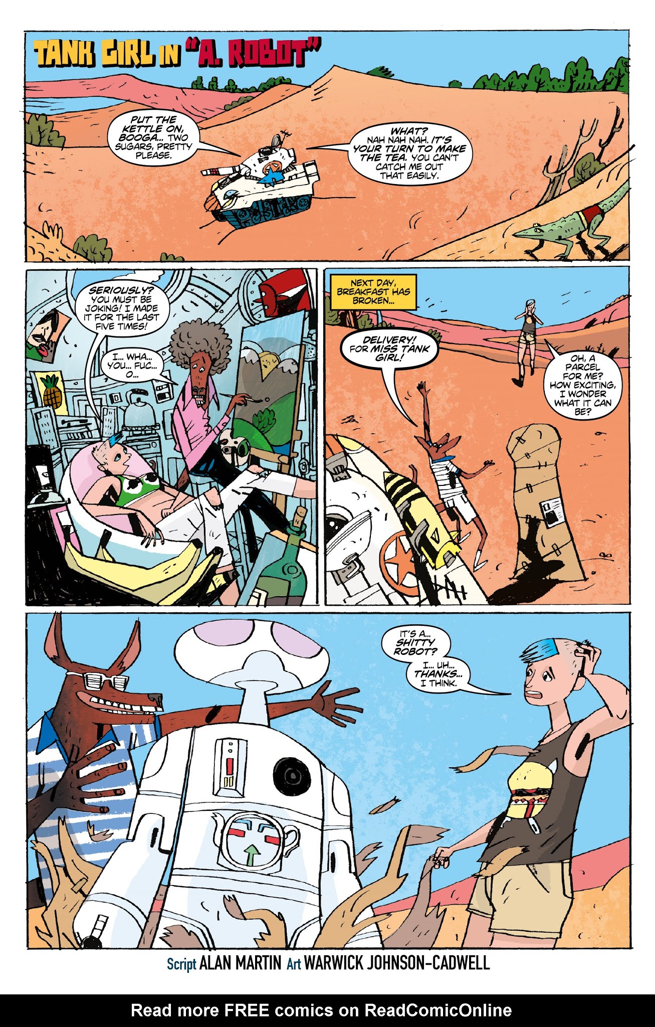 Read online Tank Girl: All Stars comic -  Issue #2 - 14