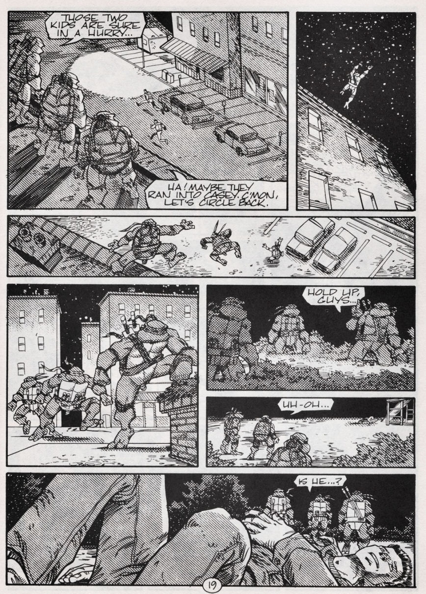Read online Teenage Mutant Ninja Turtles (1984) comic -  Issue #48 - 19