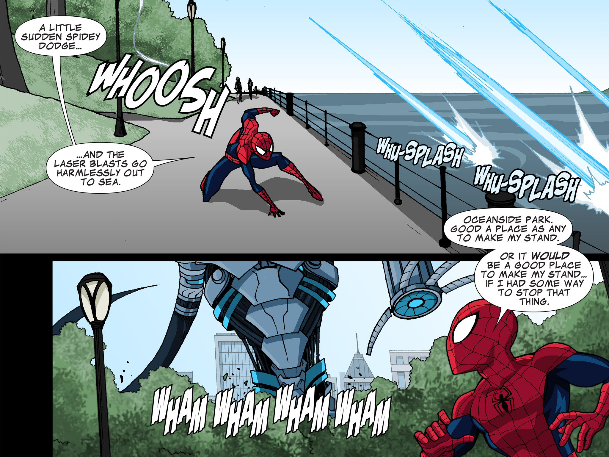 Read online Ultimate Spider-Man (Infinite Comics) (2015) comic -  Issue #6 - 28