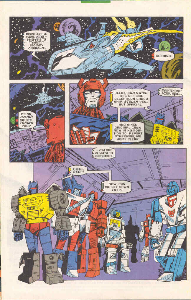 Read online Transformers: Generation 2 comic -  Issue #4 - 7
